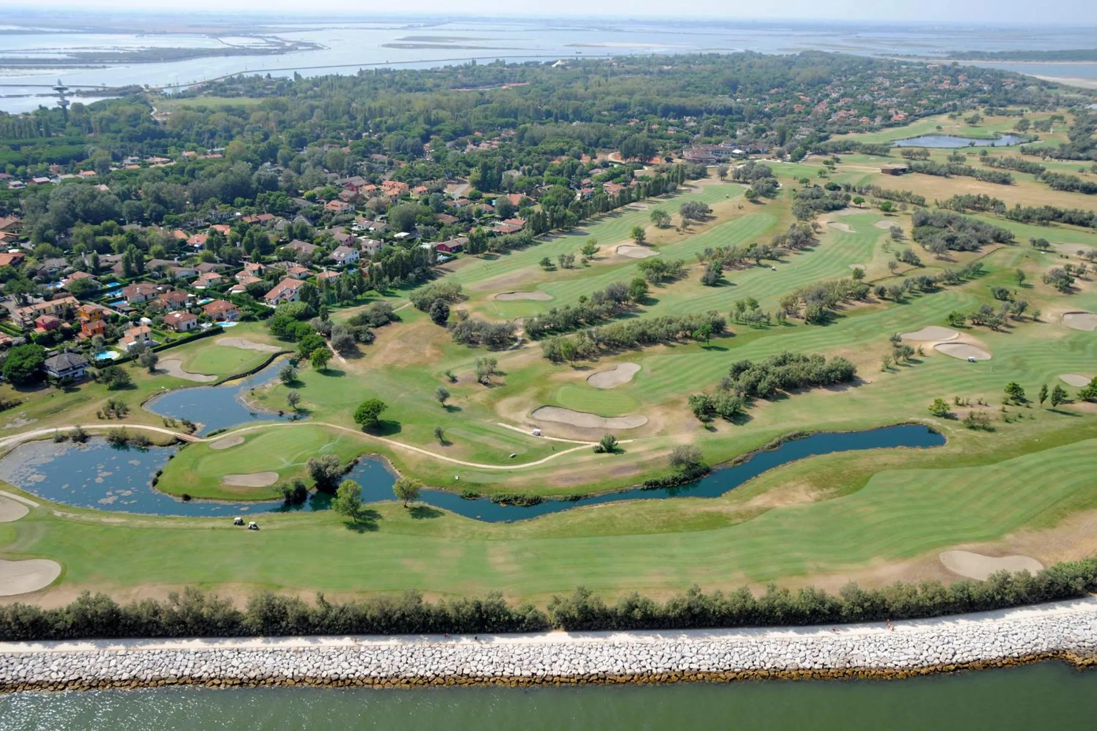 Golfcourse in Isola di Albarella Golf Hotel