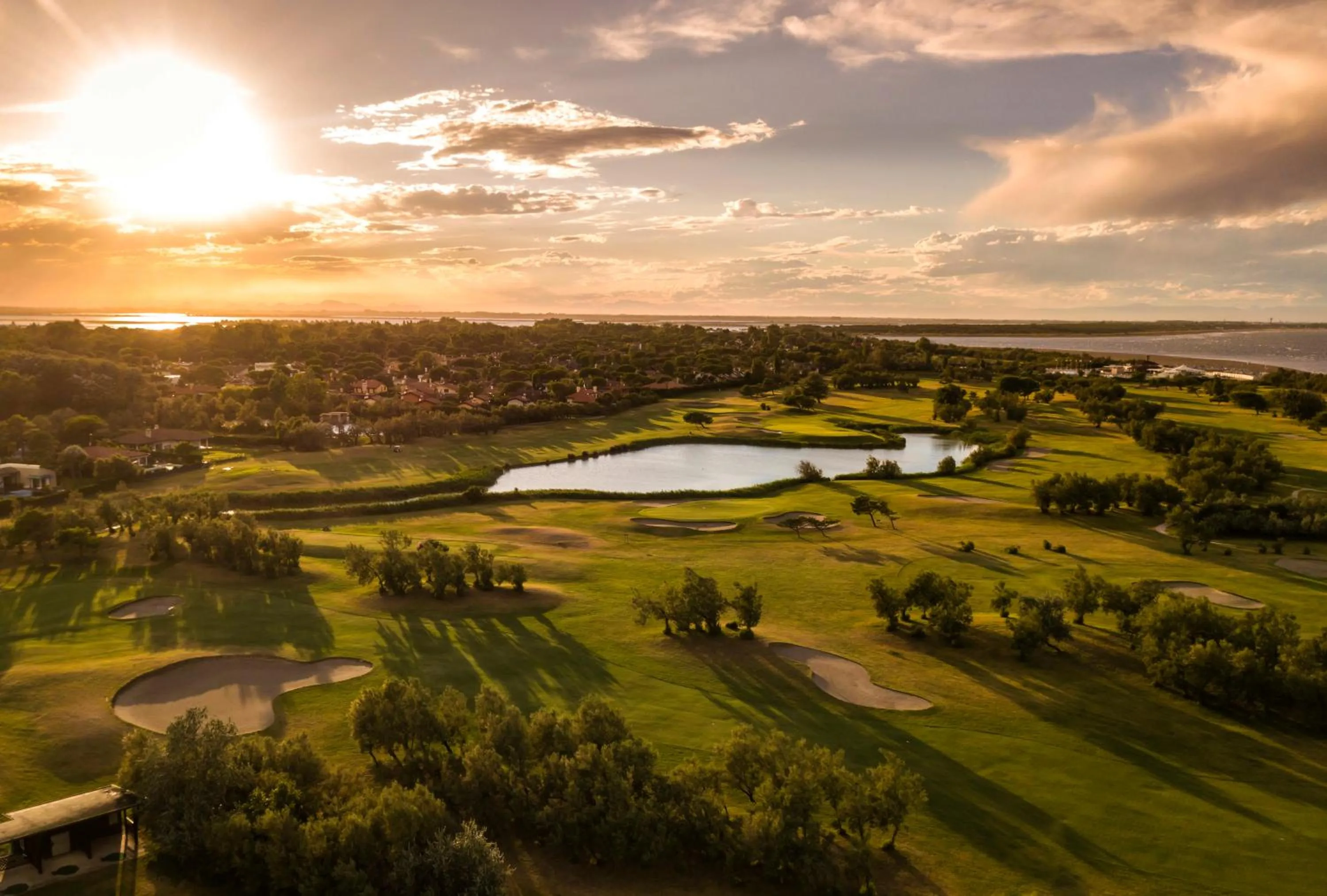 Golfcourse in Isola di Albarella Golf Hotel