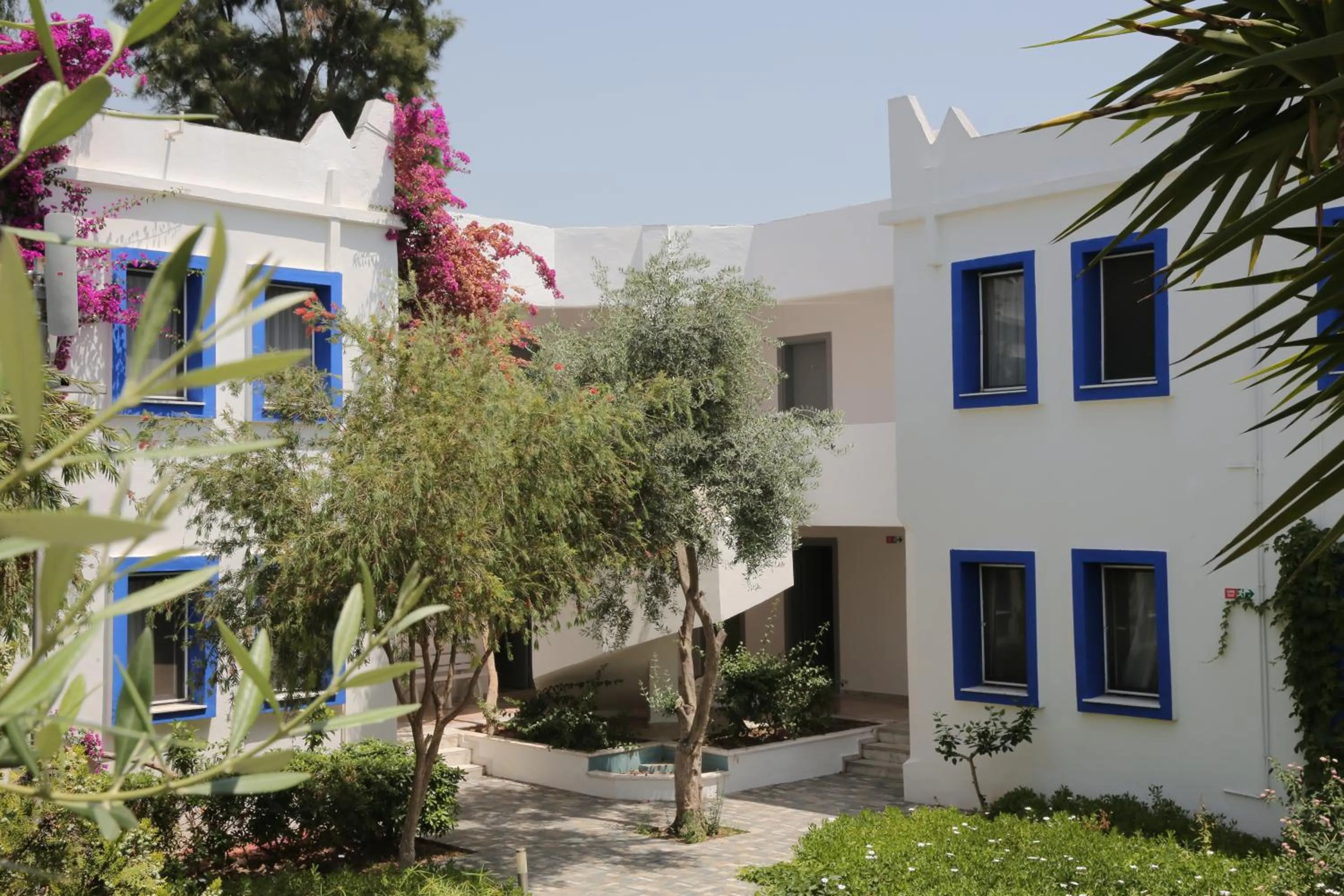 Natural landscape in Hotel Atrium