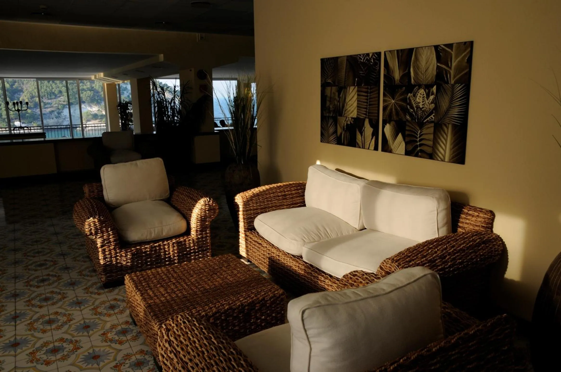 Lobby or reception in Pugnochiuso Resort Hotel del Faro