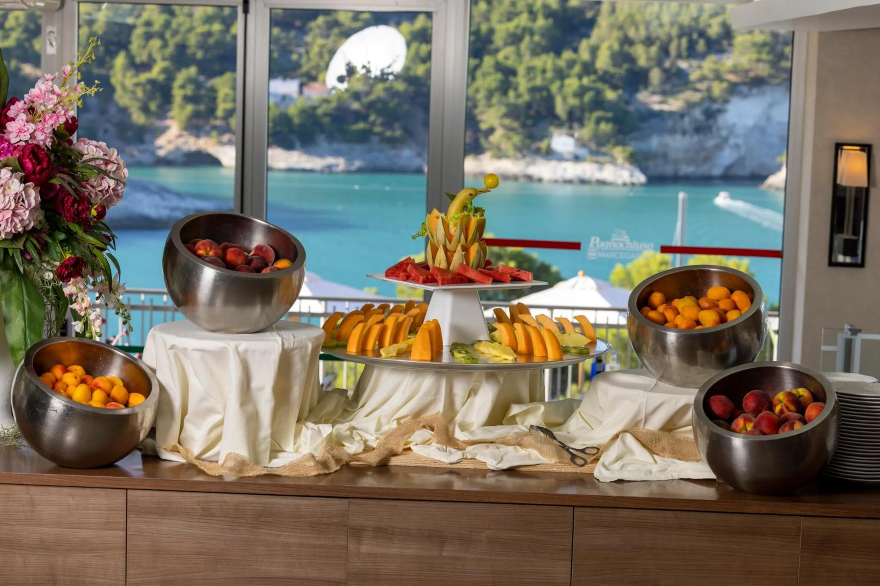 Breakfast in Pugnochiuso Resort Hotel del Faro