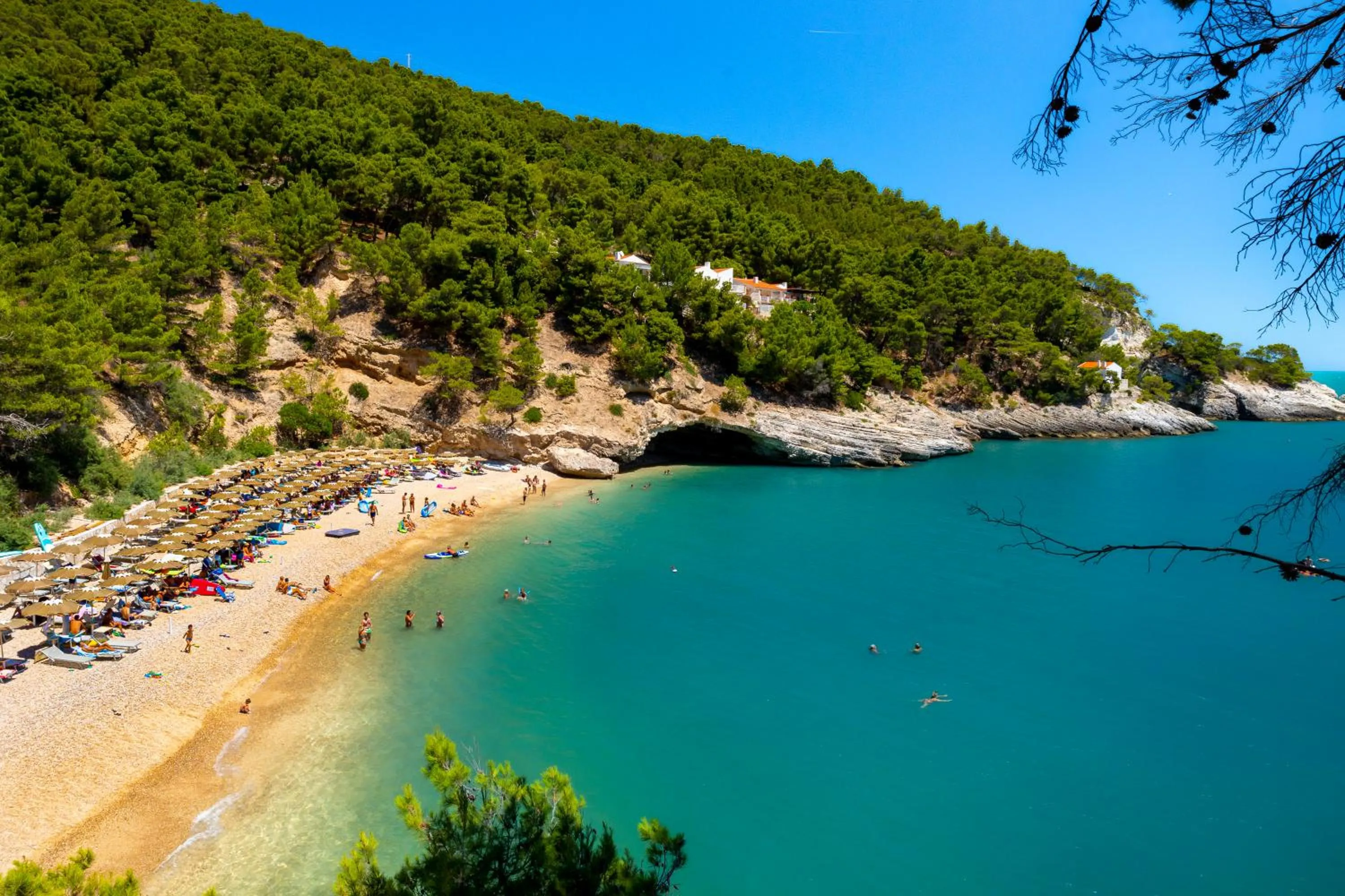 Sea view in Pugnochiuso Resort Hotel del Faro