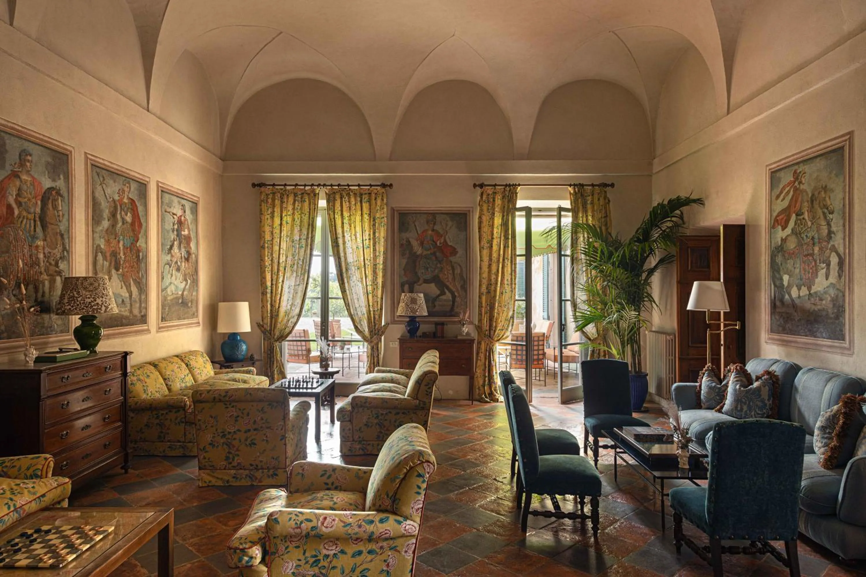 Living room in Hotel Certosa Di Maggiano