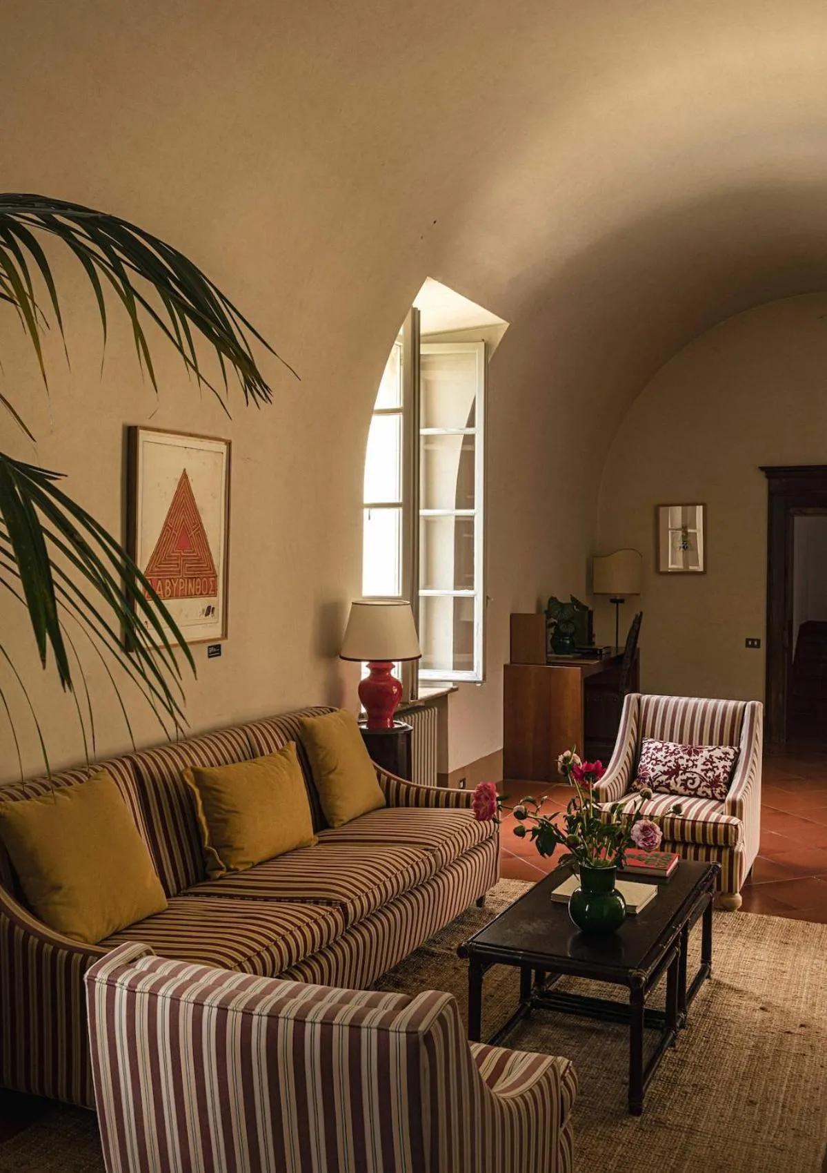 Seating area in Hotel Certosa Di Maggiano