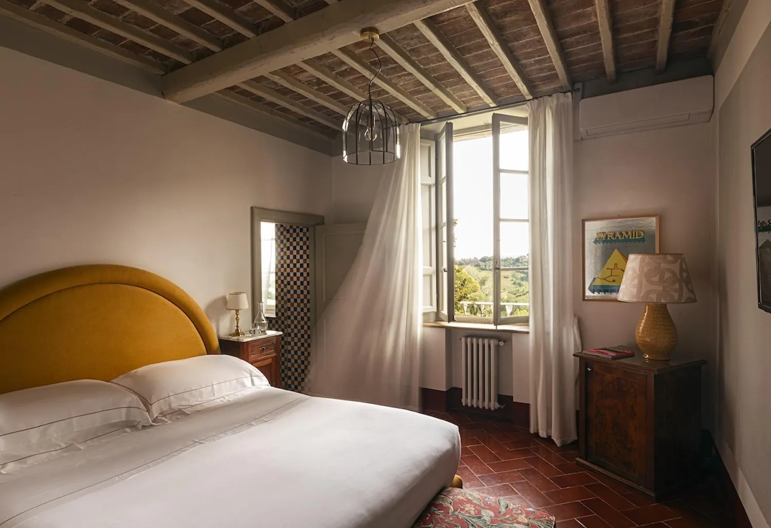 Bedroom, Bed in Hotel Certosa Di Maggiano