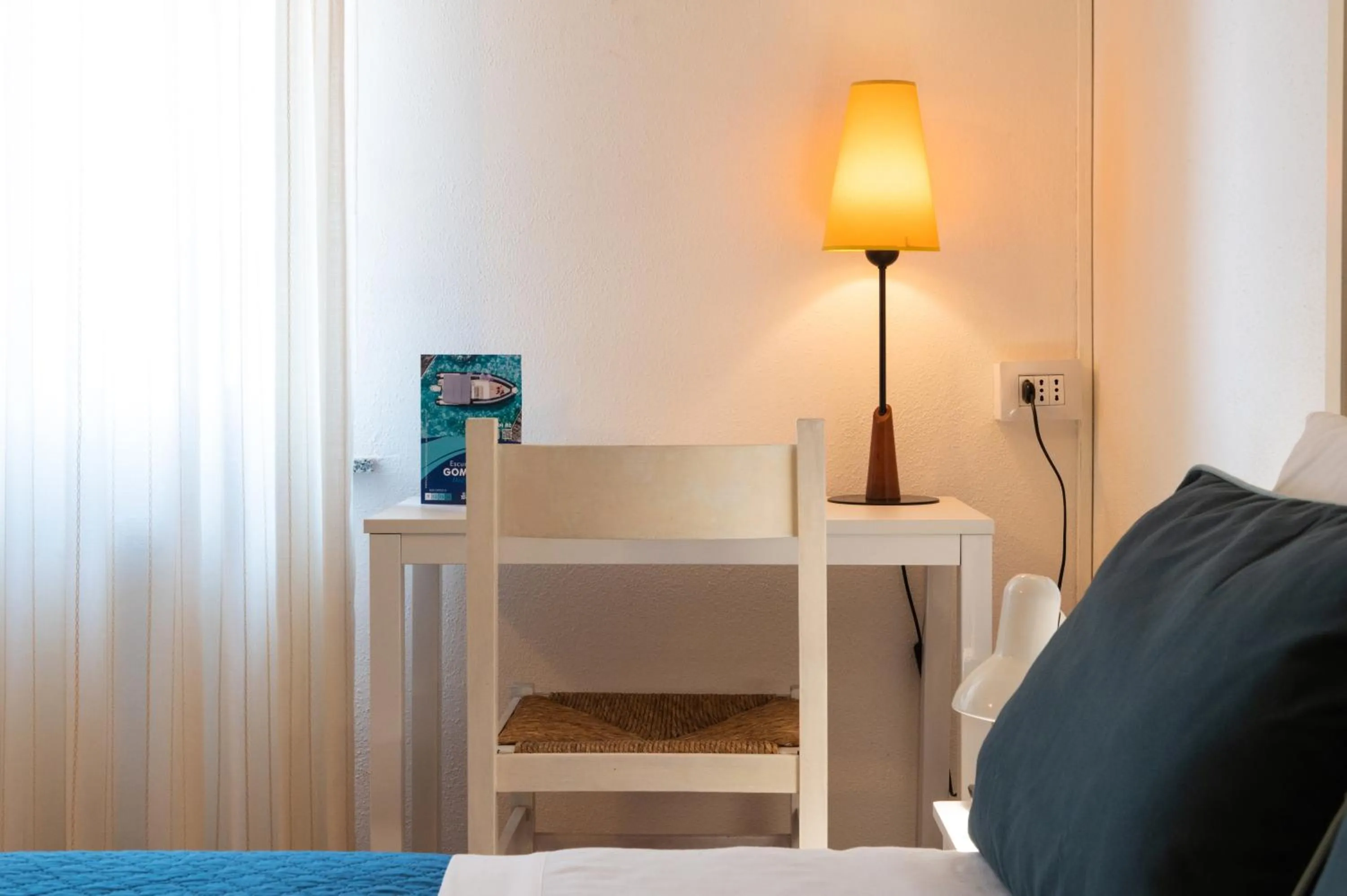 Bed in Hotel L'Aragosta