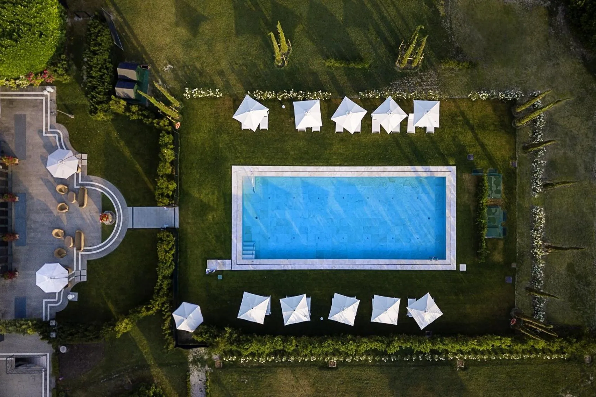 Swimming pool in Villa Franceschi Hotel & Resort