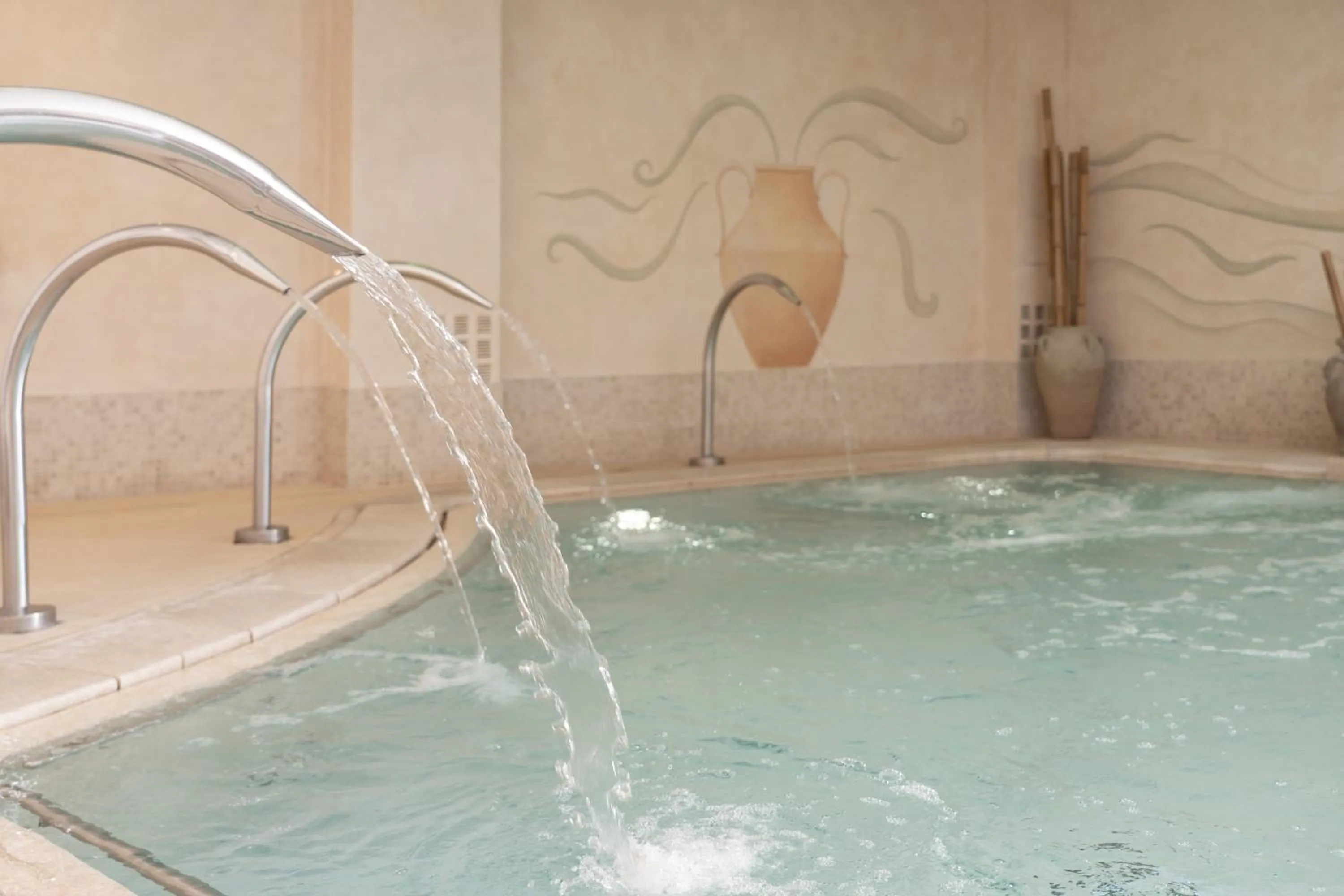 Hot Spring Bath in Hotel Caesius Thermae & Spa Resort