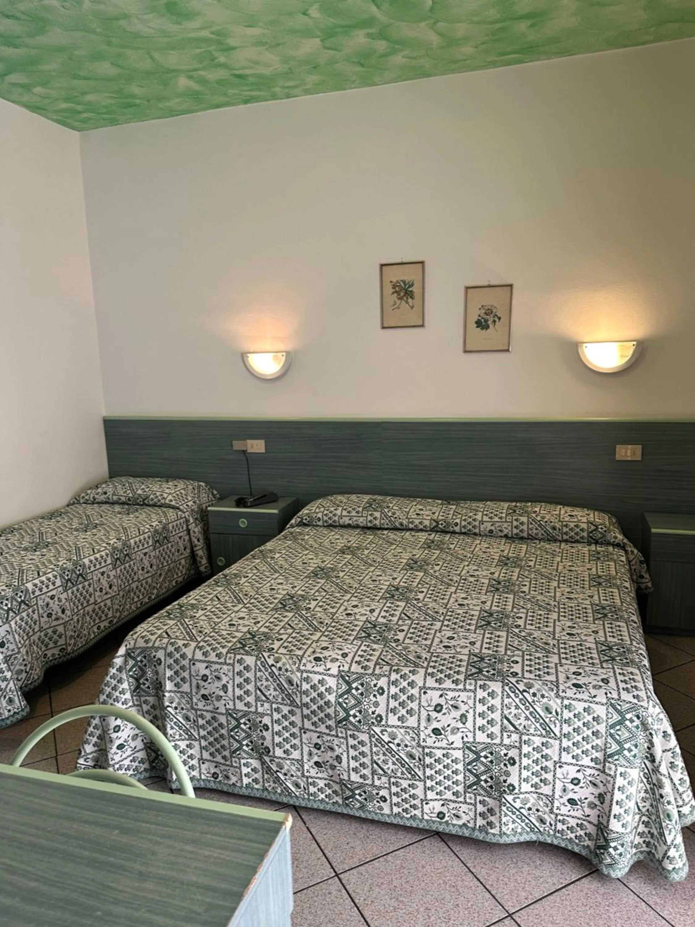 Bed in Hotel Storione