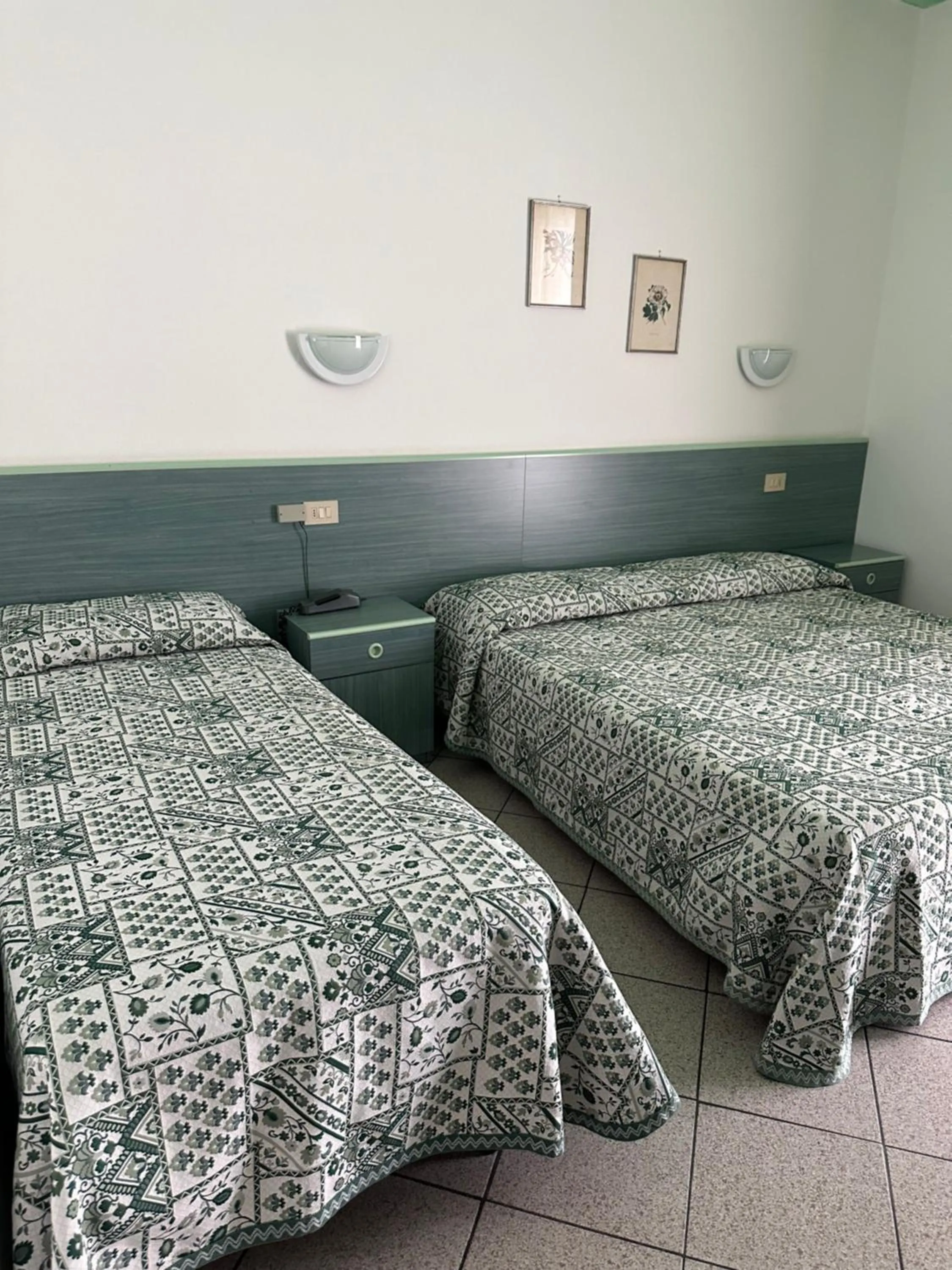 Bed in Hotel Storione