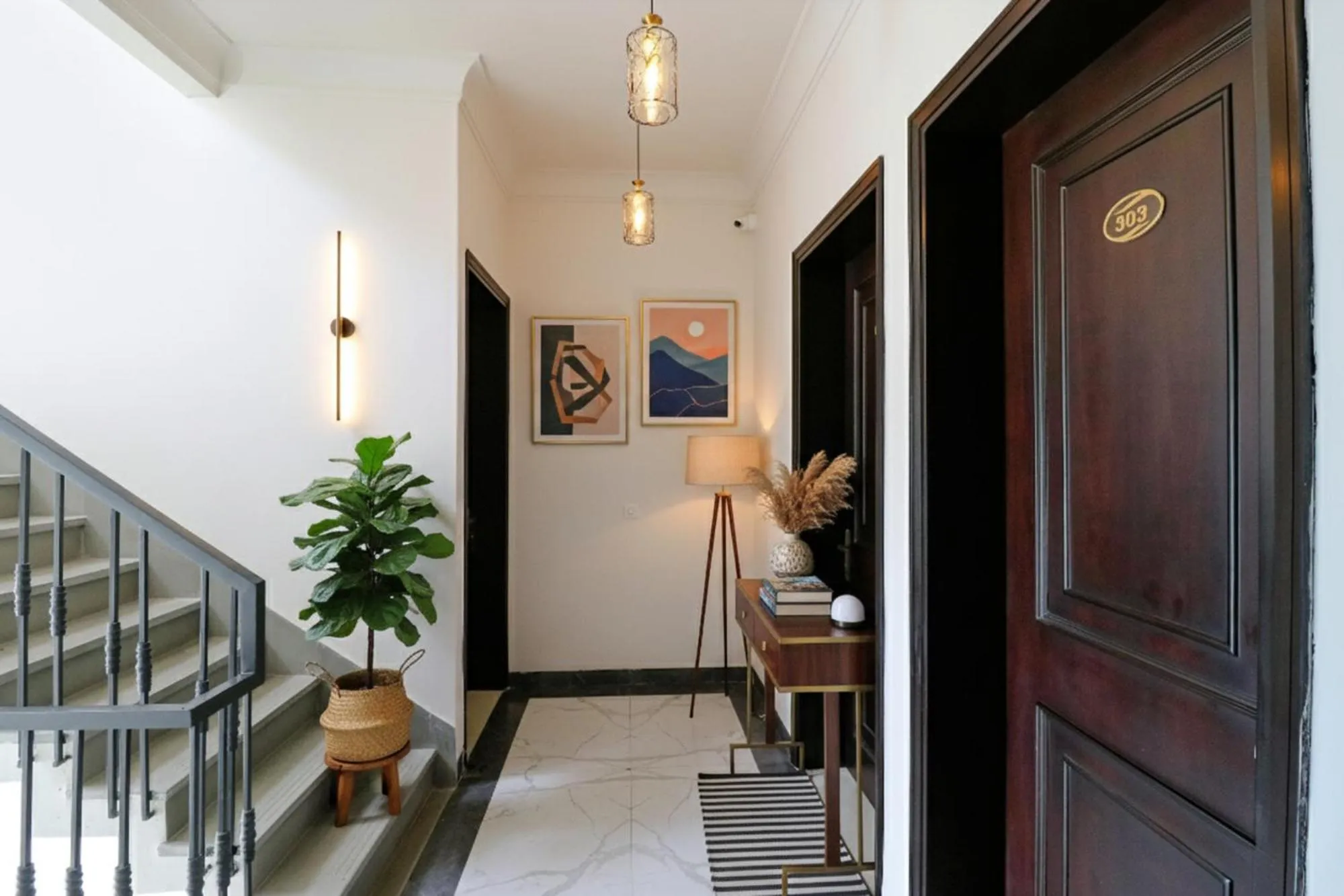 Lobby or reception in FabHotel K9 Villa