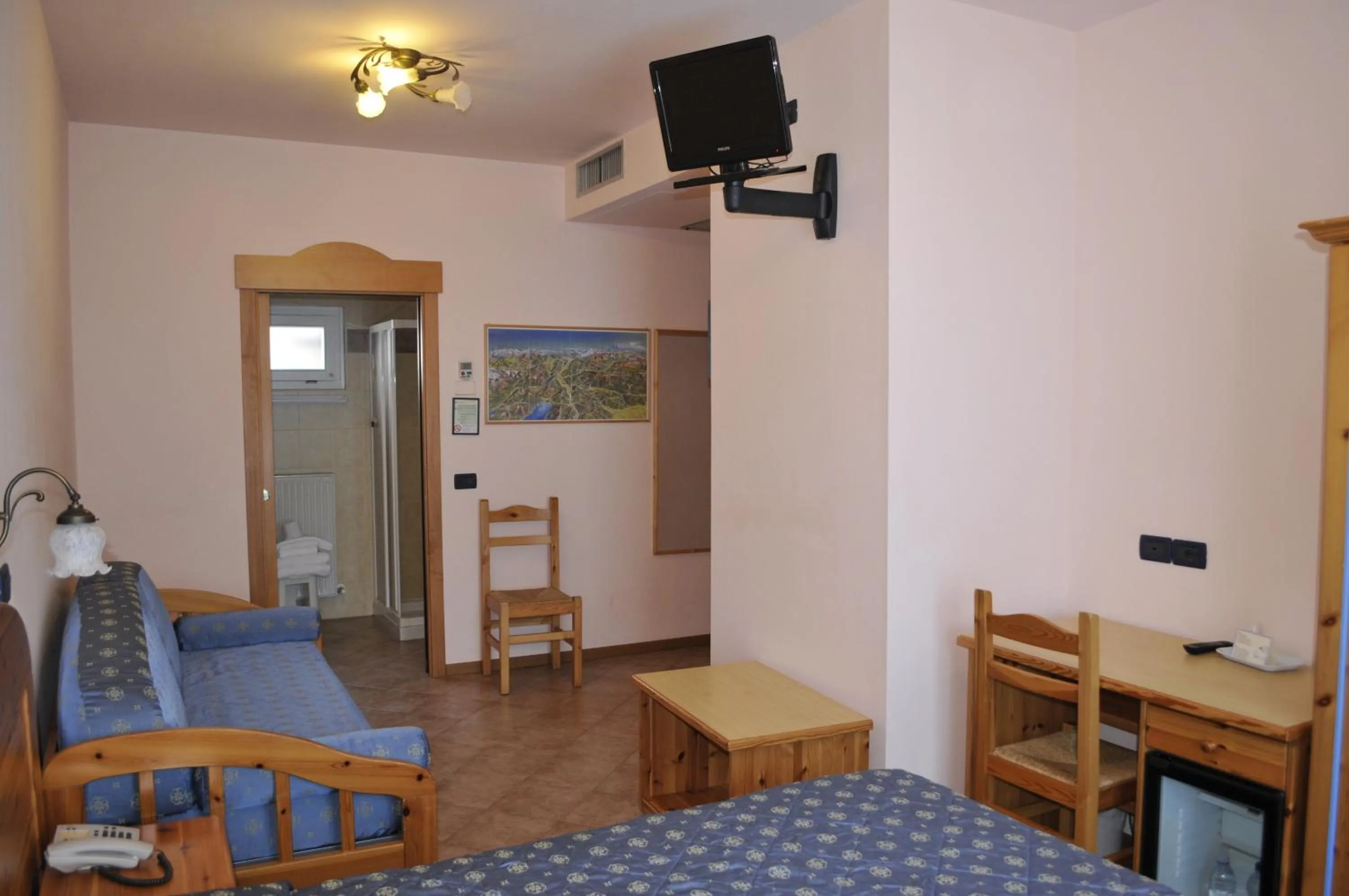 Bed in Hotel Vittoria