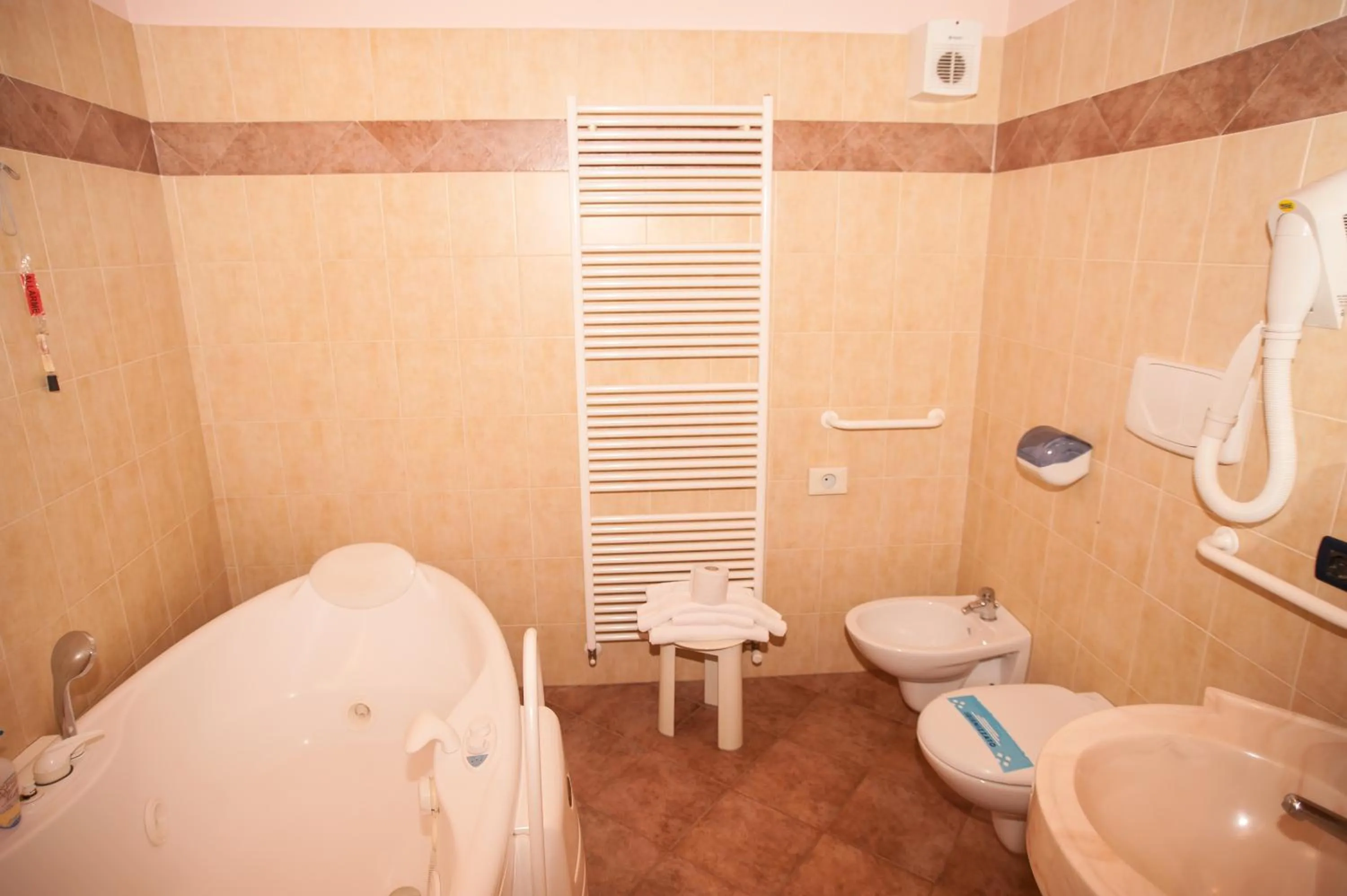 Toilet in Hotel Vittoria