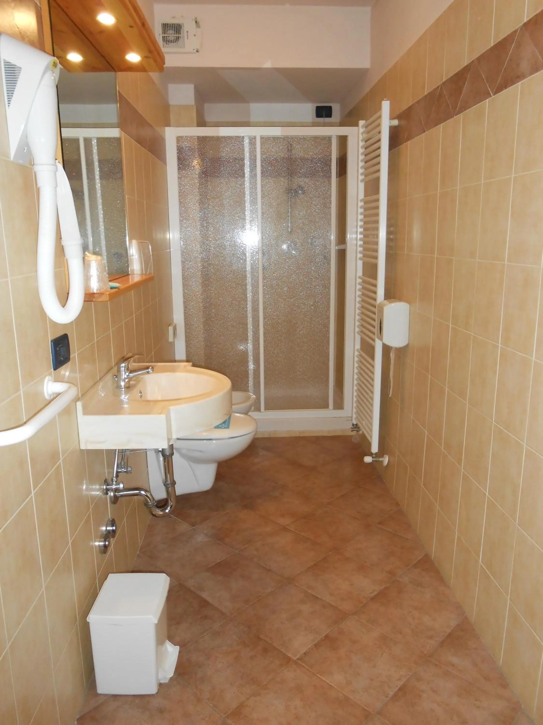 Bathroom in Hotel Vittoria