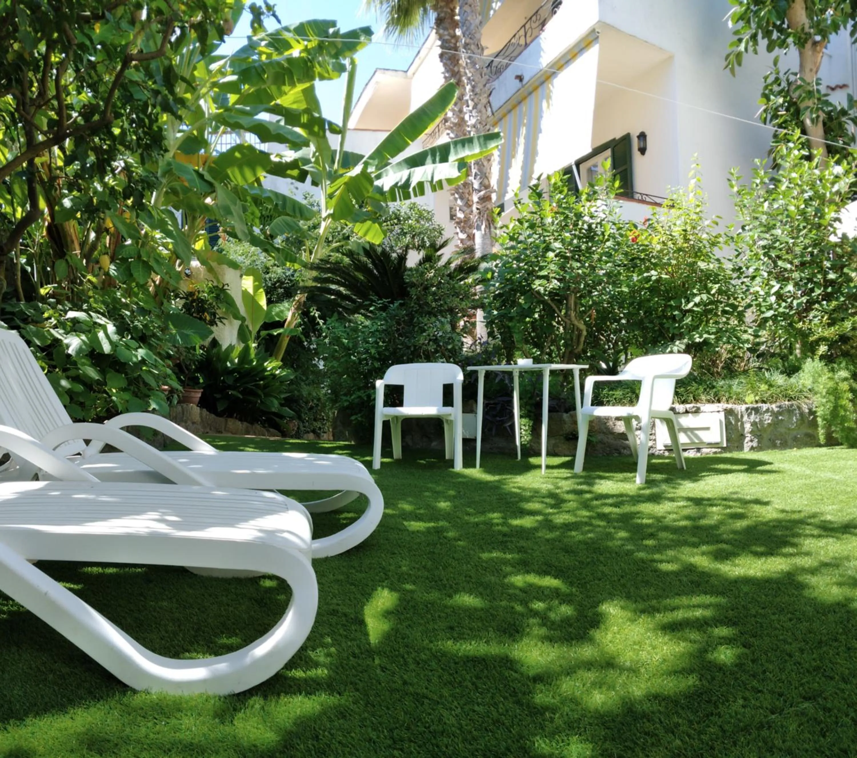 Garden in Hotel Villa Angelica