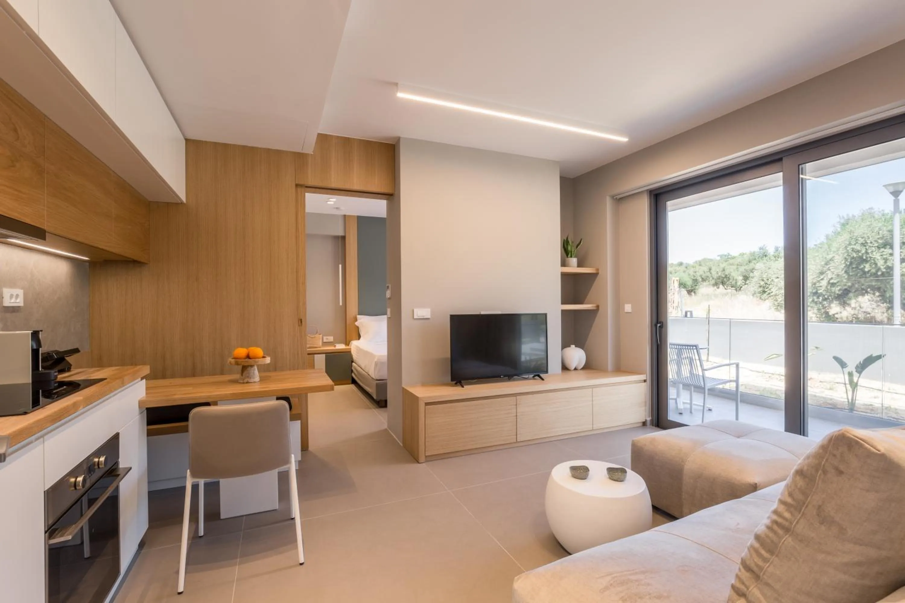 Living room in Noemie Luxury Suites