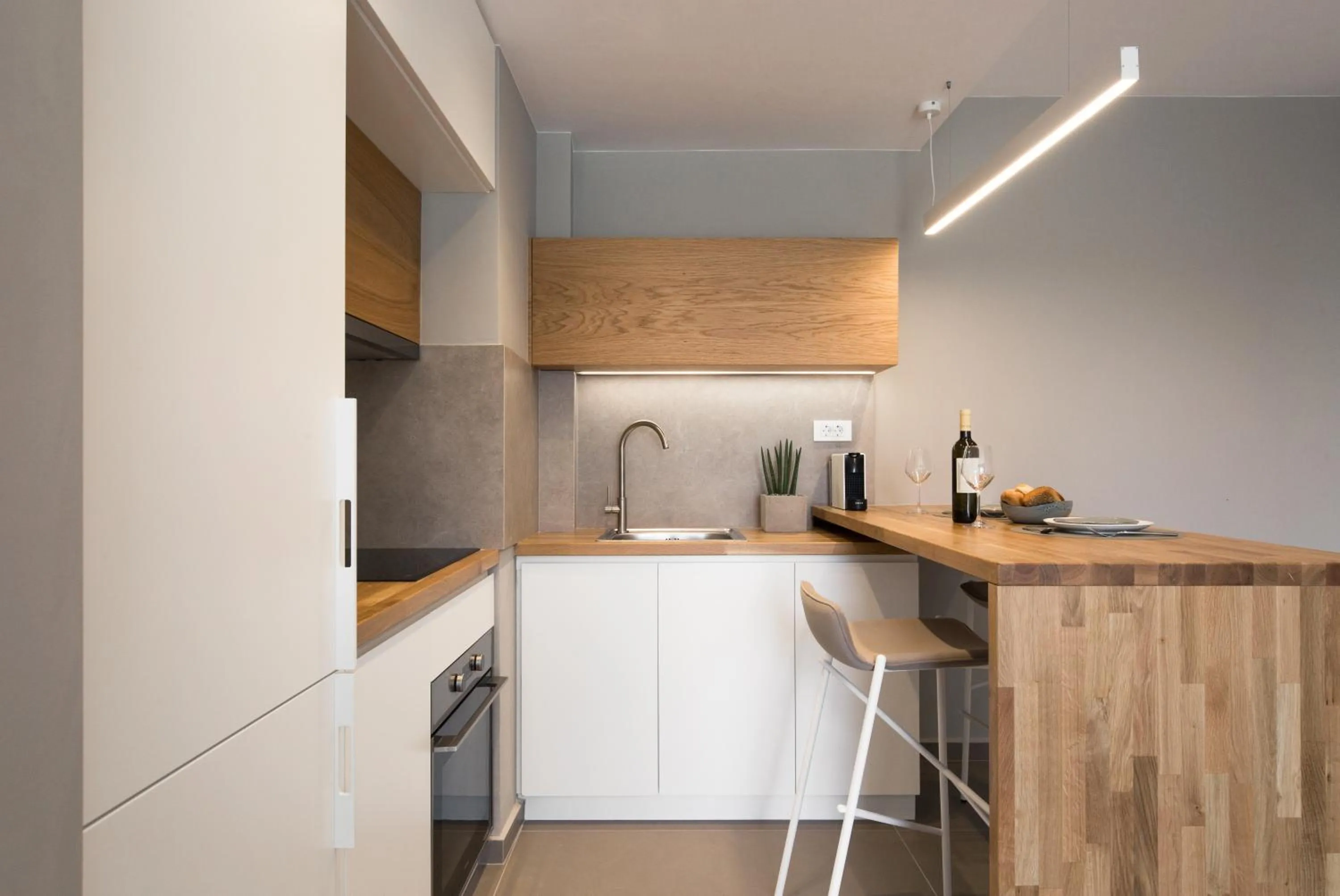 Kitchen or kitchenette in Noemie Luxury Suites