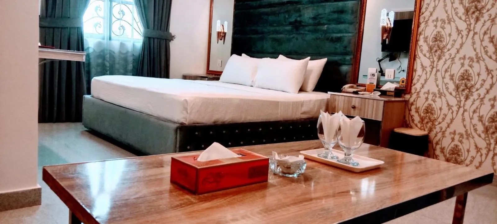 Bedroom, Bed in Grand Swiss Hotel&Apartment Lahore