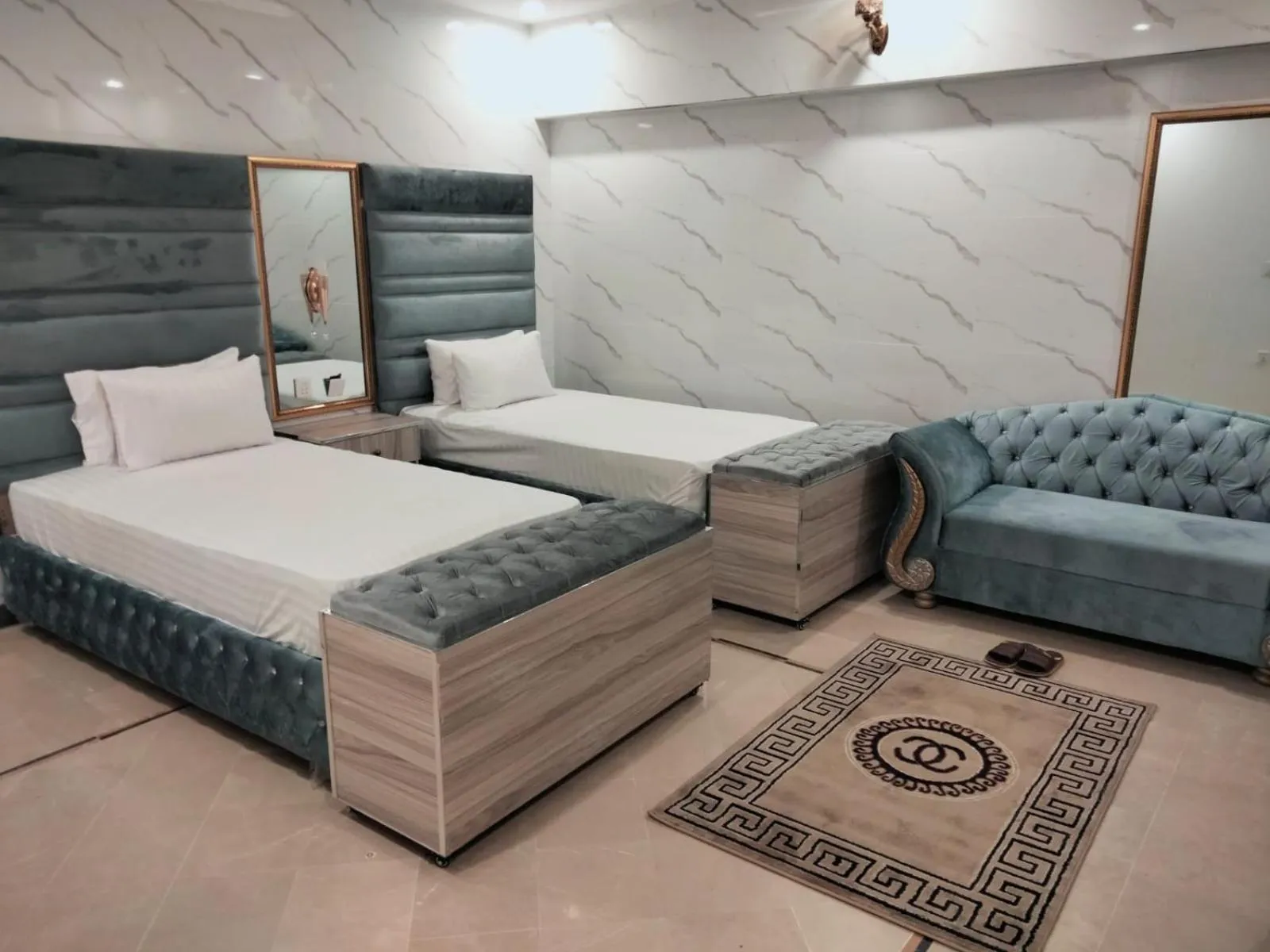 Photo of the whole room, Bed in Grand Swiss Hotel&Apartment Lahore