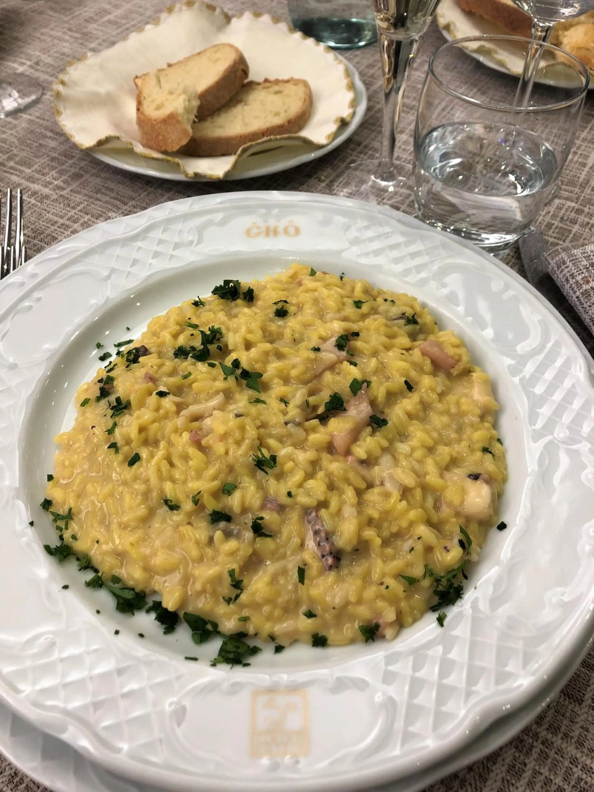 Food close-up in Grand Hotel Osman