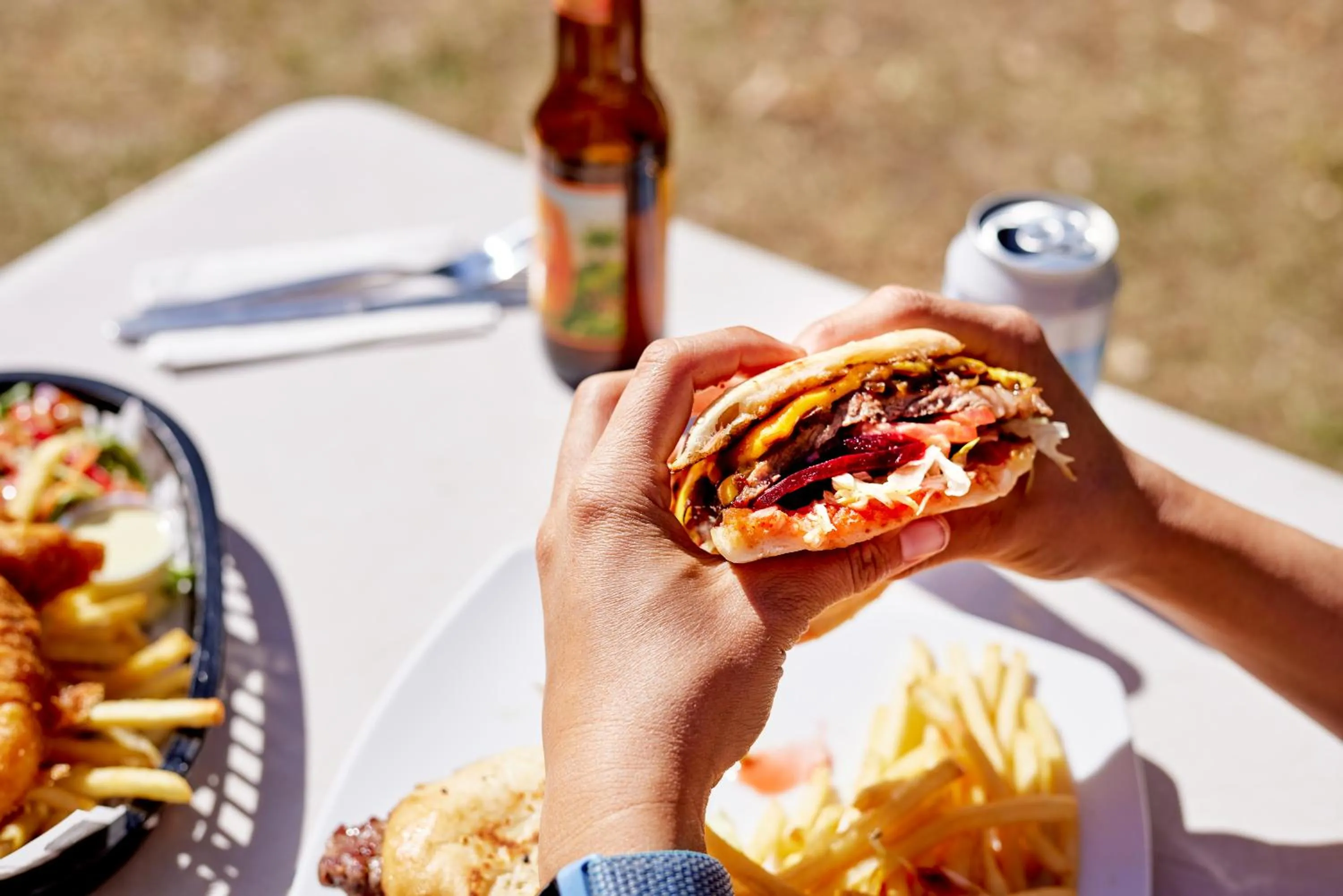 Dining area in Discovery Resorts - Lake Argyle