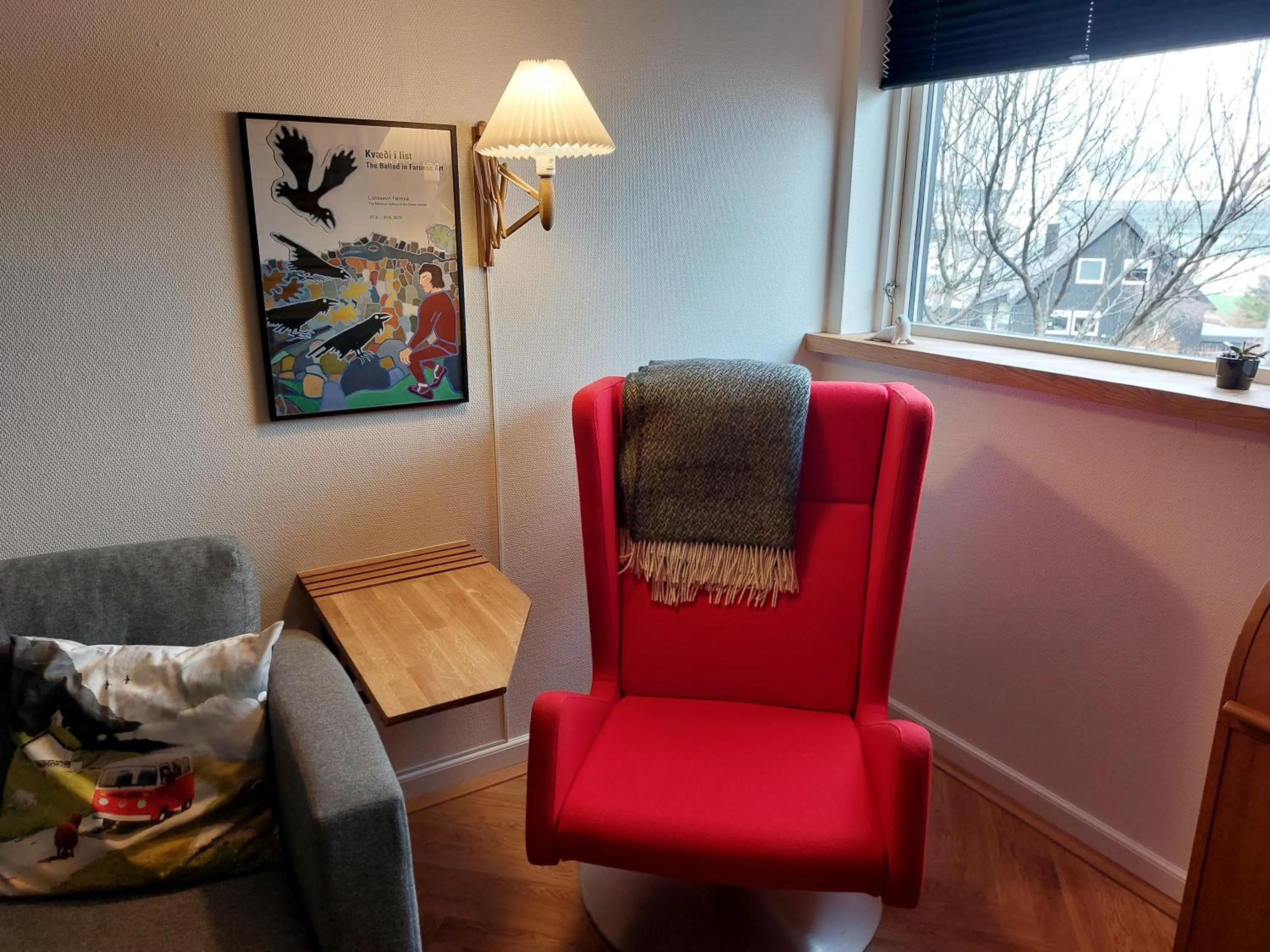 Living room in Tórshavn City Apartment