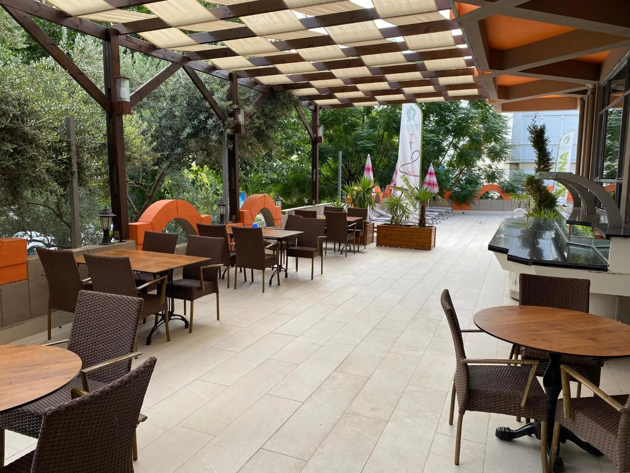 Garden view in DIONISUS LARA