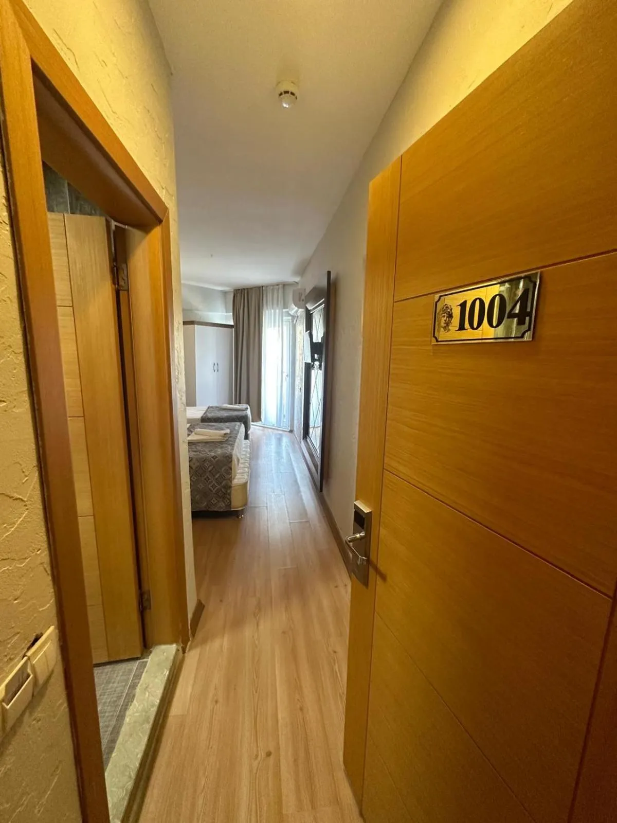 Bed in Lara Olympos Pansiyon