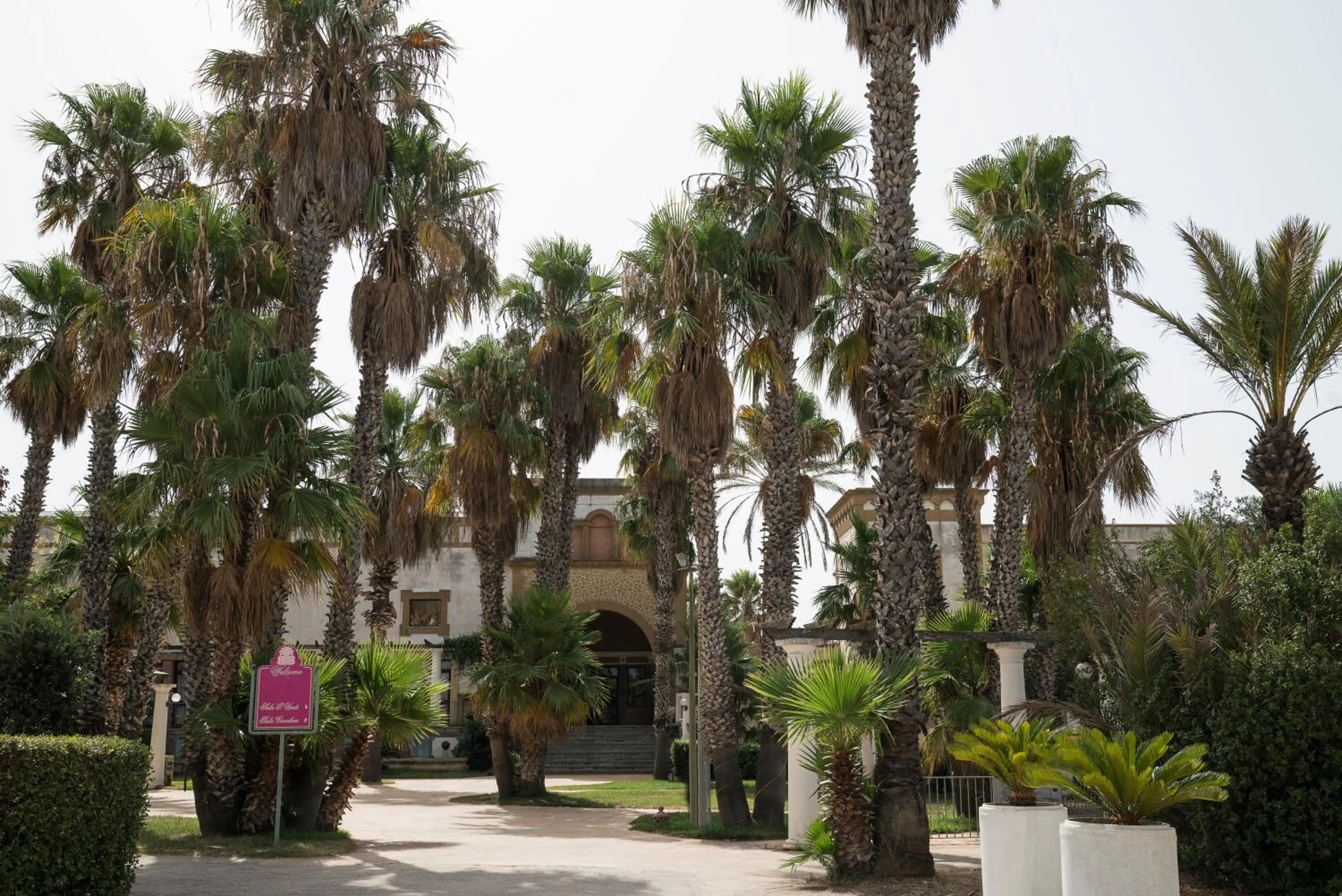 Garden in Hotel Baglio Basile