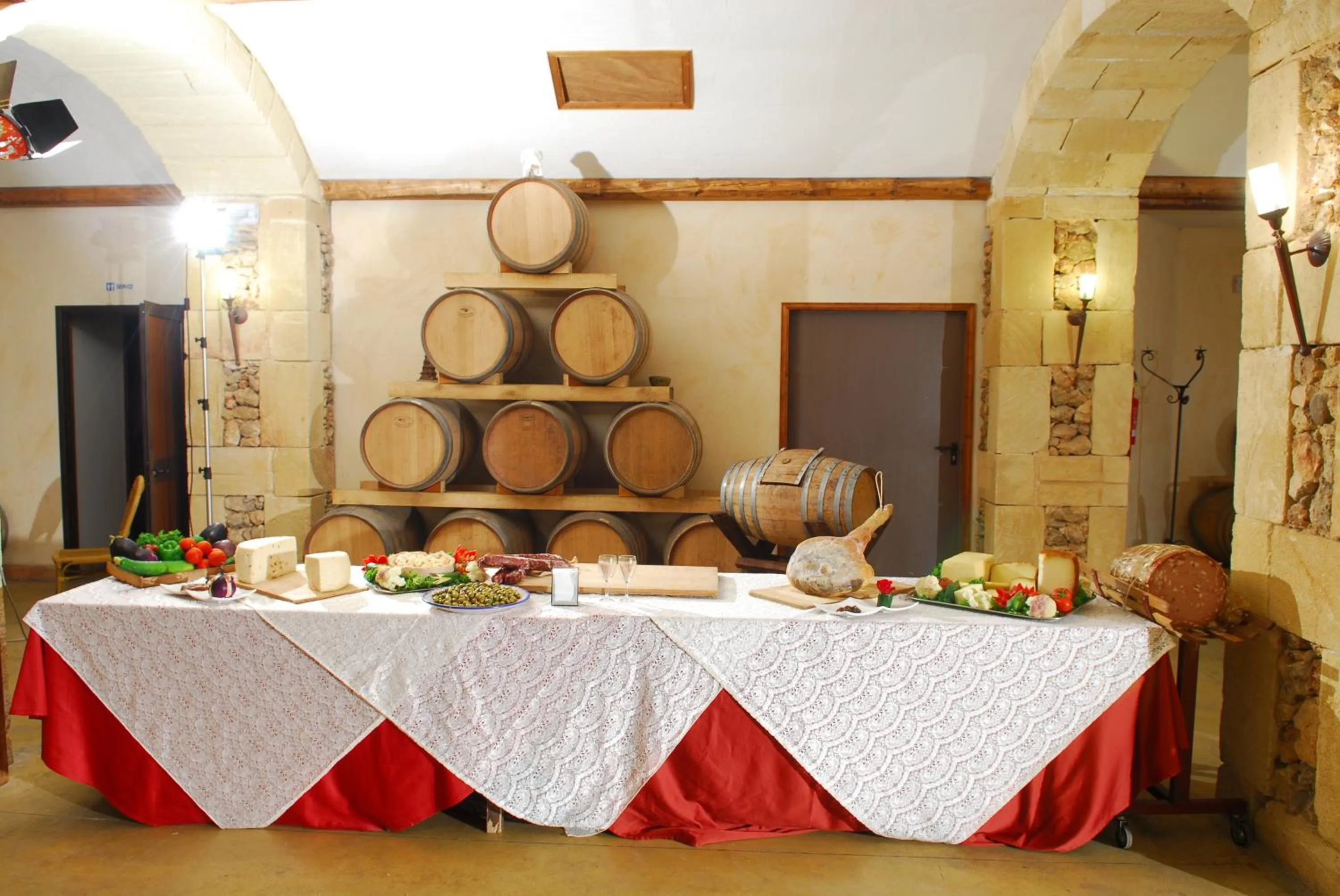 Food in Hotel Baglio Basile