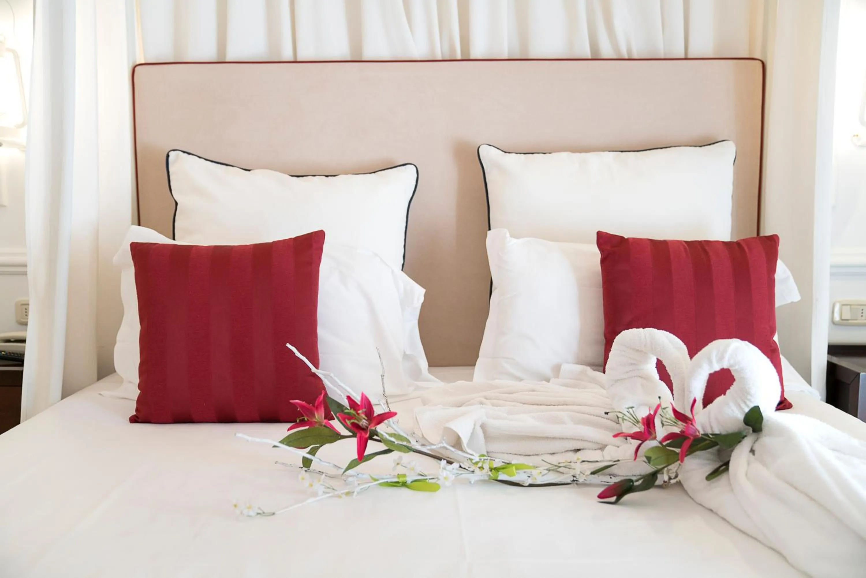 Bed in Hotel Baglio Basile