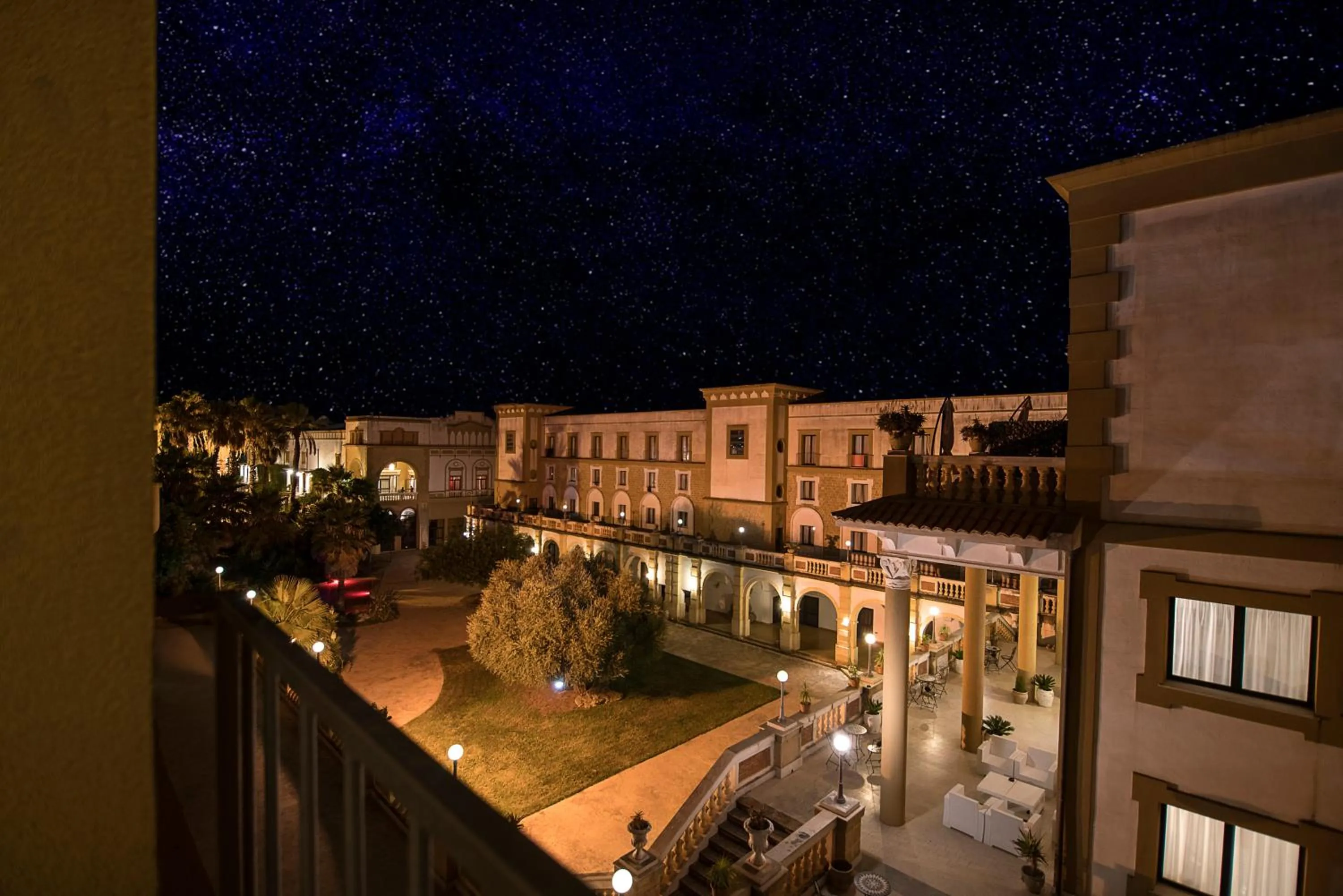 Balcony/Terrace in Hotel Baglio Basile
