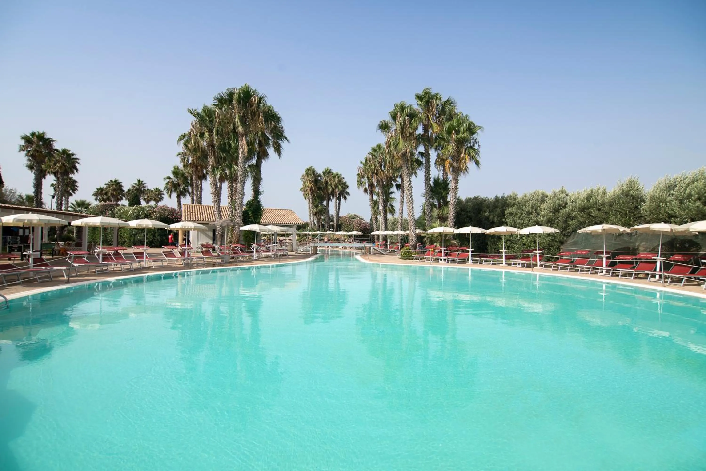 Swimming pool in Hotel Baglio Basile