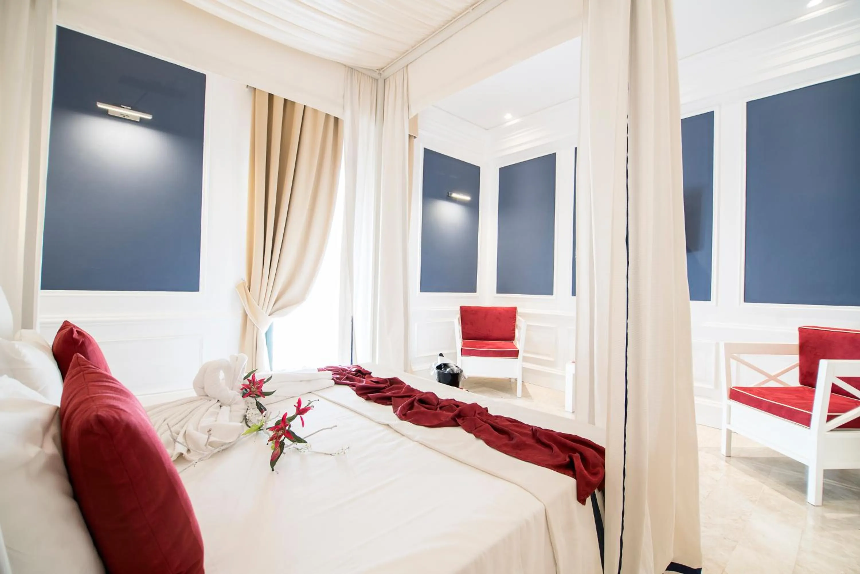 Bed in Hotel Baglio Basile