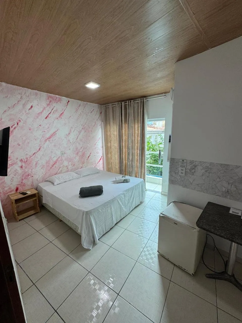 Bed in Pousada Shamah - Morro de São Paulo