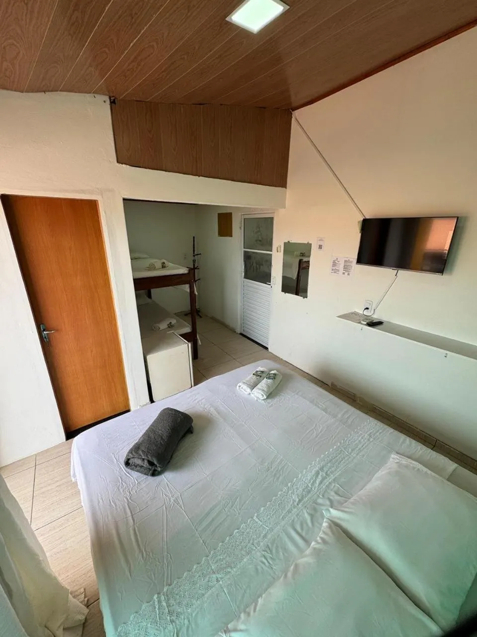 Bed in Pousada Shamah - Morro de São Paulo