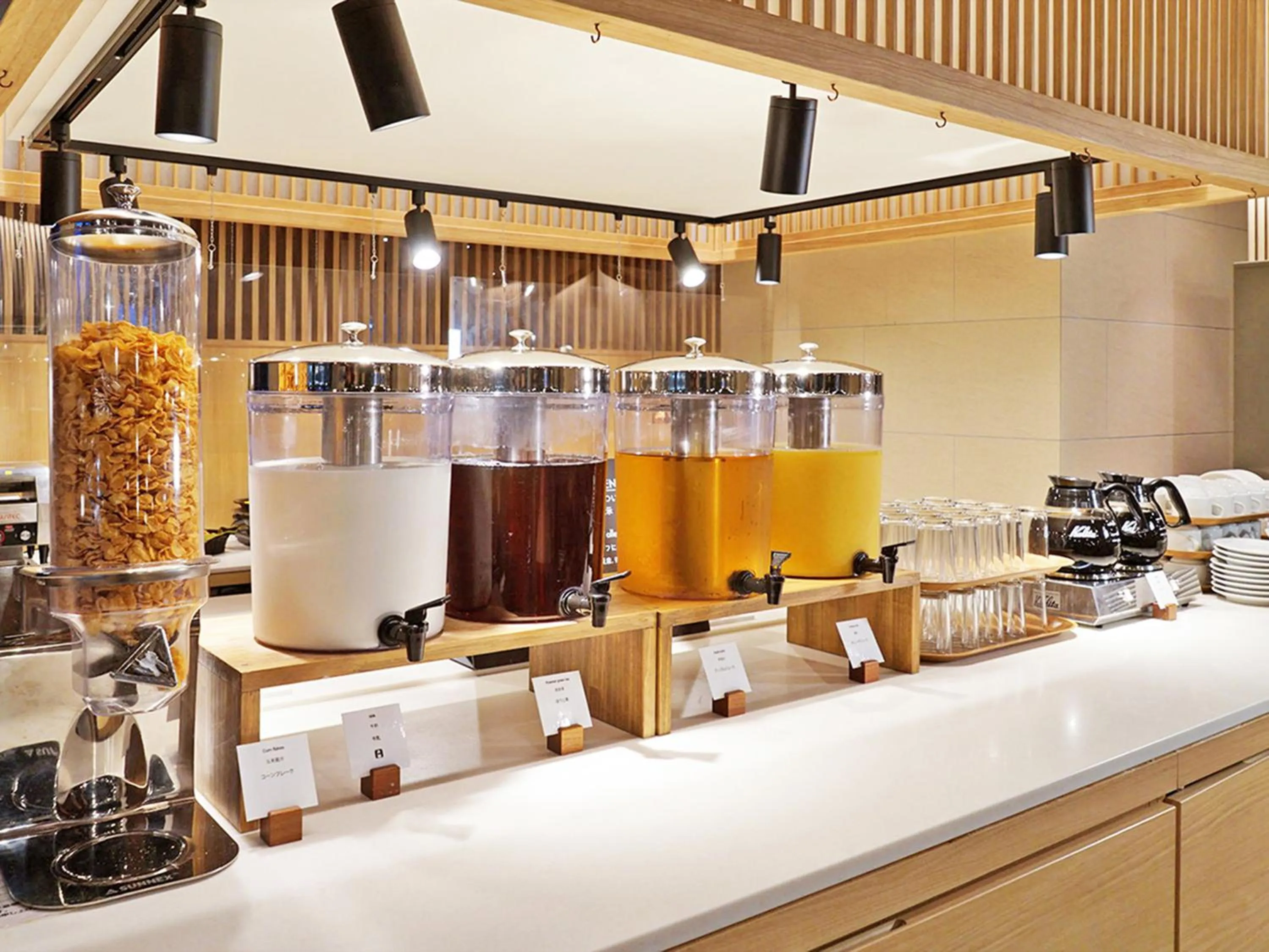 Breakfast in CHISUN PREMIUM Kyoto Kujo