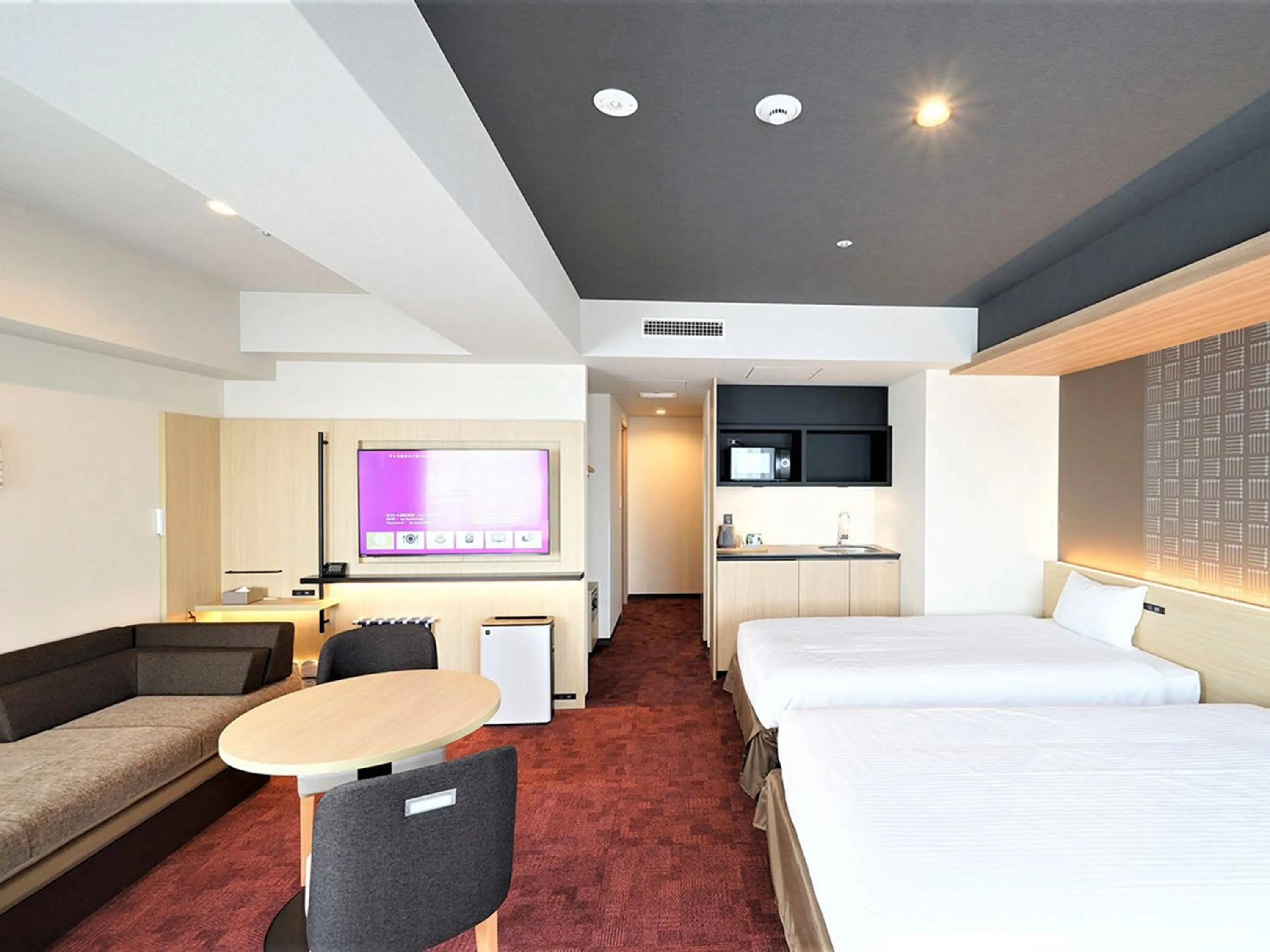 Photo of the whole room, Bed in CHISUN PREMIUM Kyoto Kujo