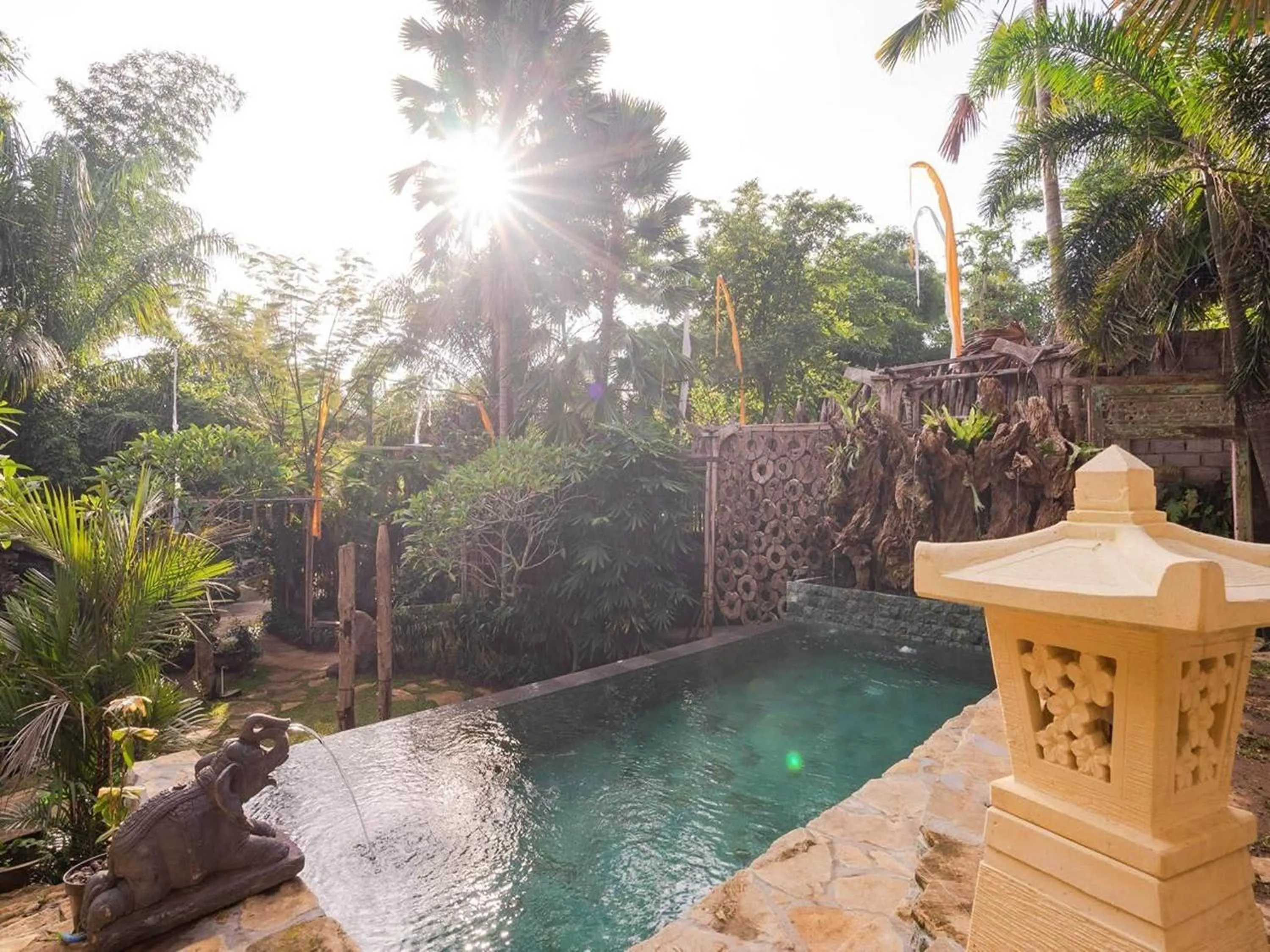 Swimming pool in Nayaka Living Ubud