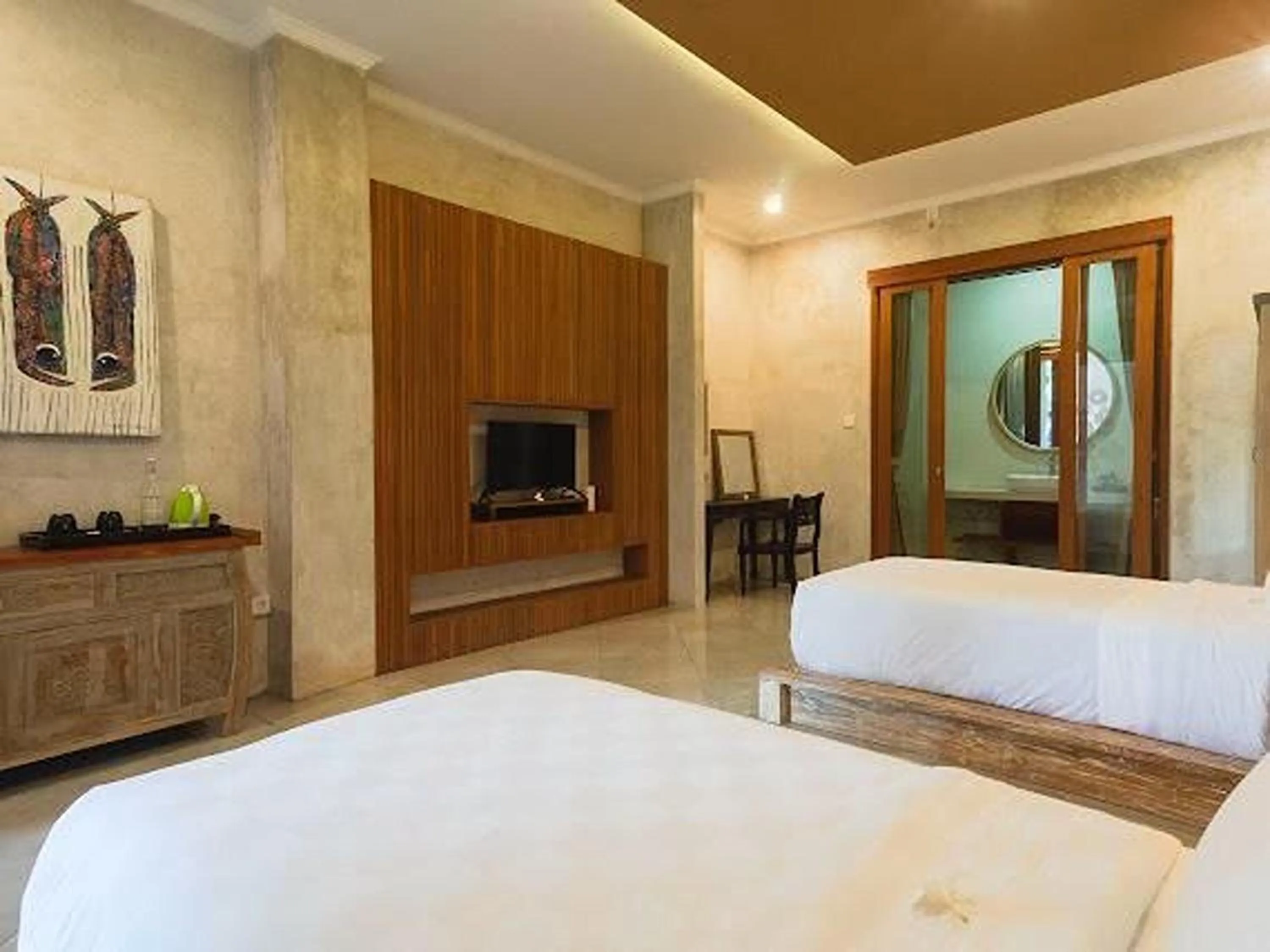 Bed in Nayaka Living Ubud