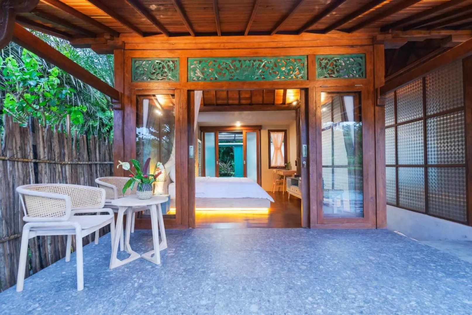 Living room in Nayaka Living Ubud