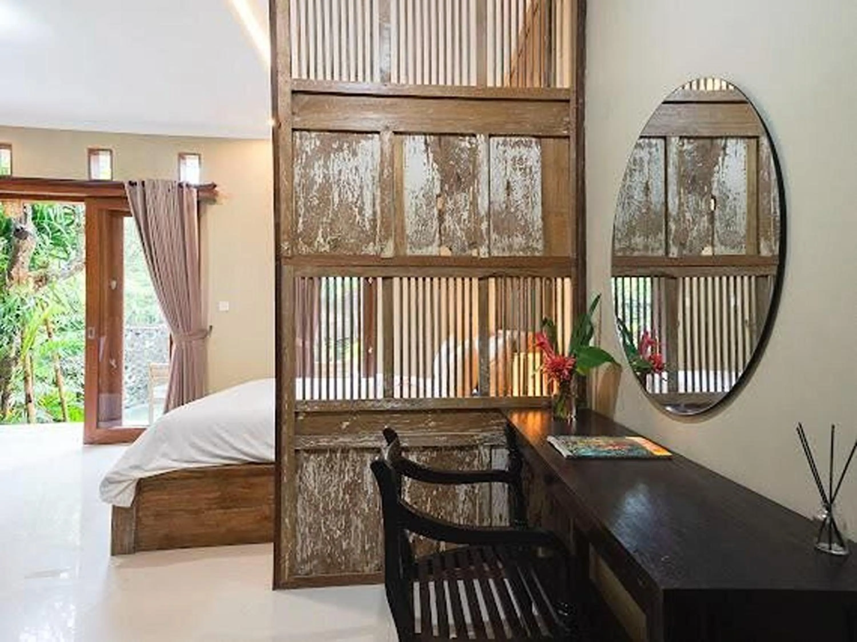 Bed in Nayaka Living Ubud