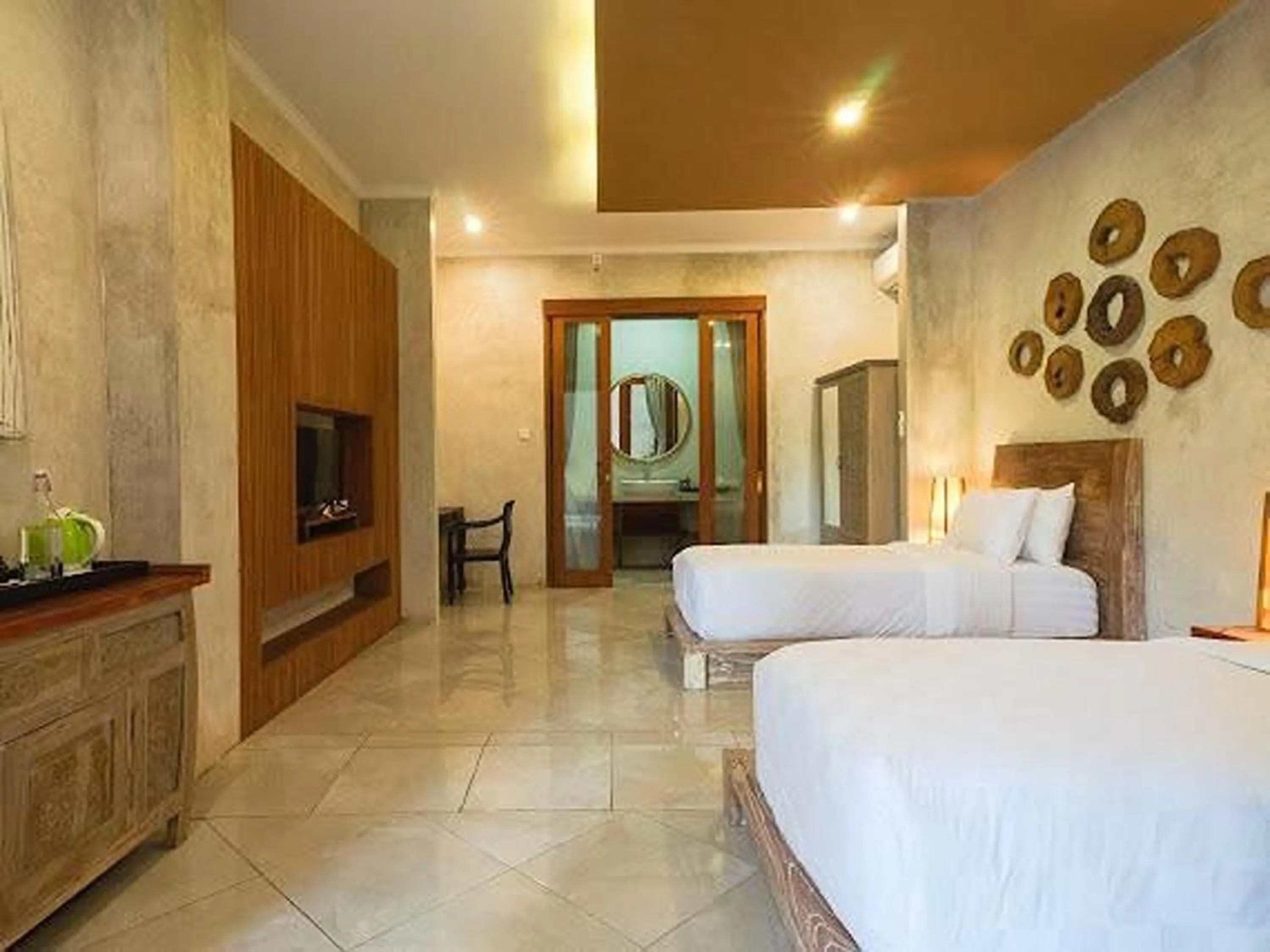 Bed in Nayaka Living Ubud