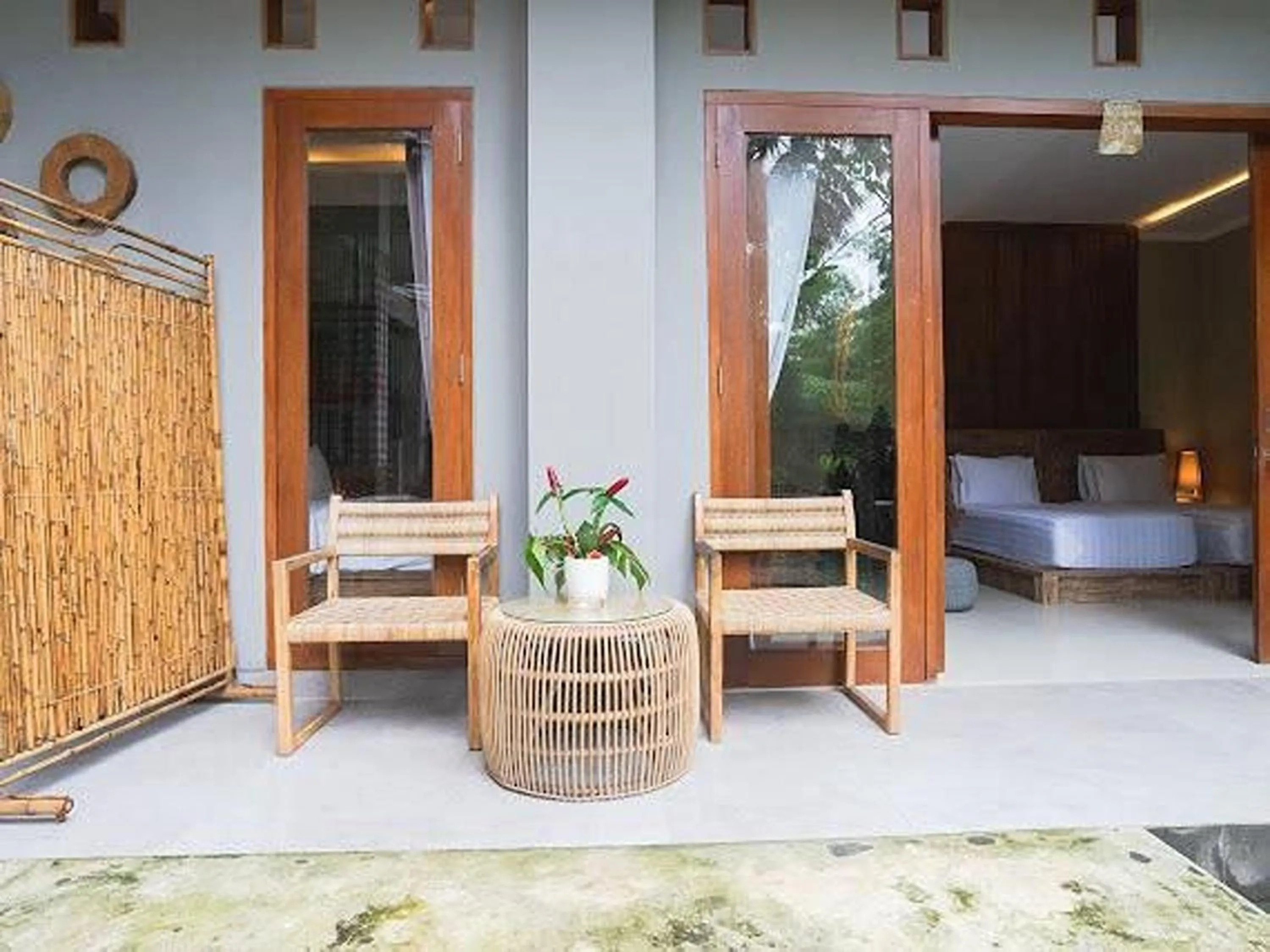 Seating area in Nayaka Living Ubud