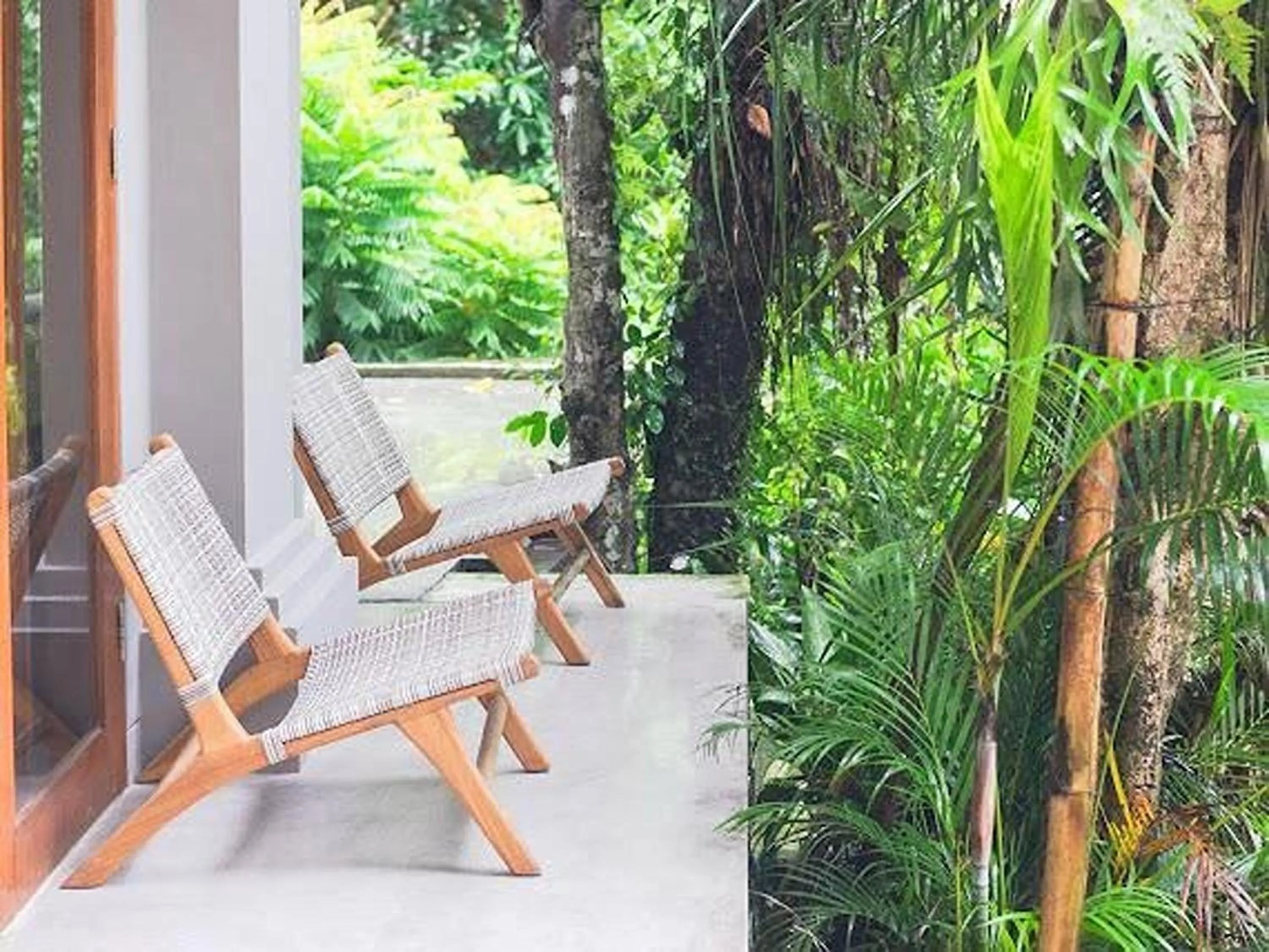 Seating area in Nayaka Living Ubud