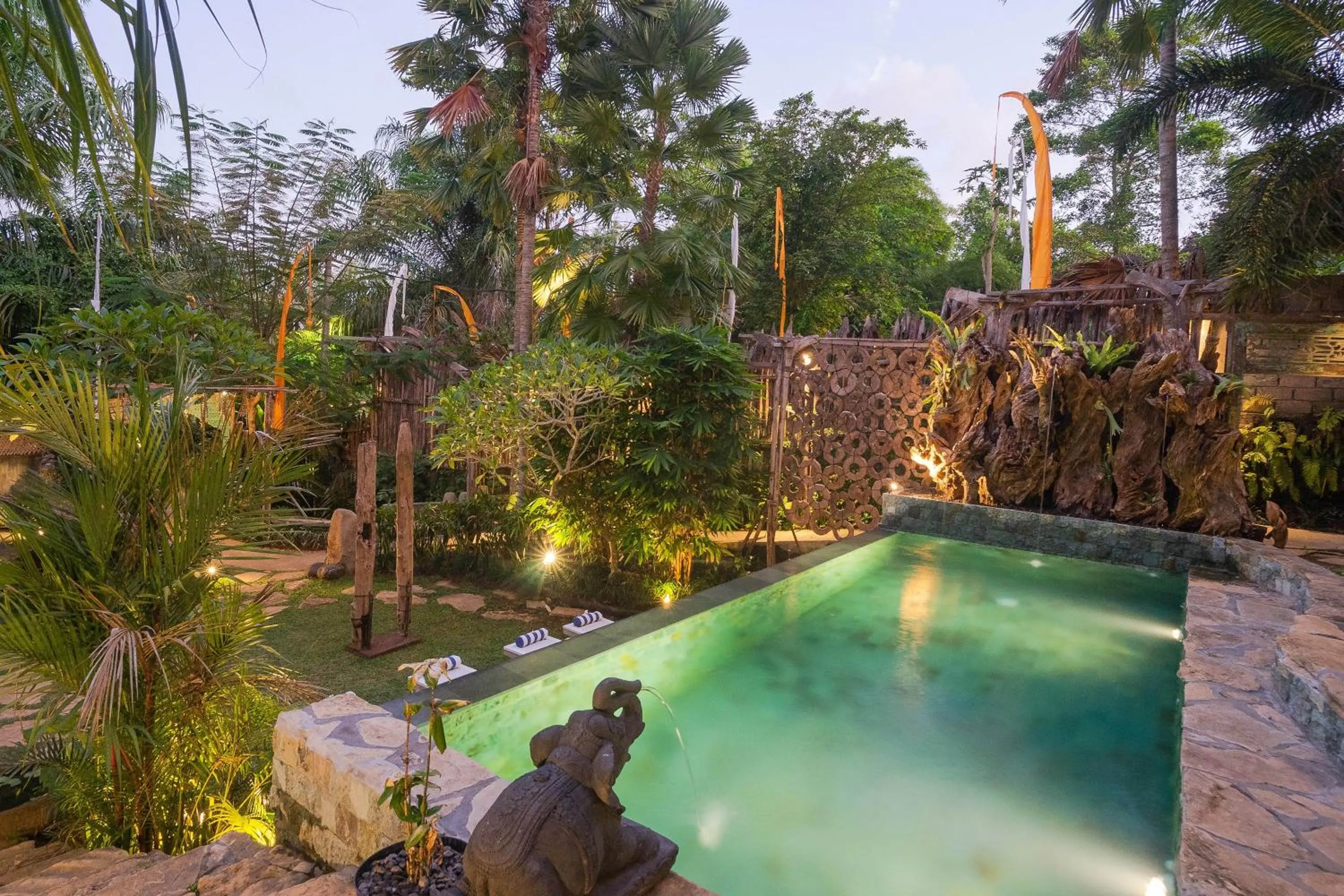 Swimming pool in Nayaka Living Ubud