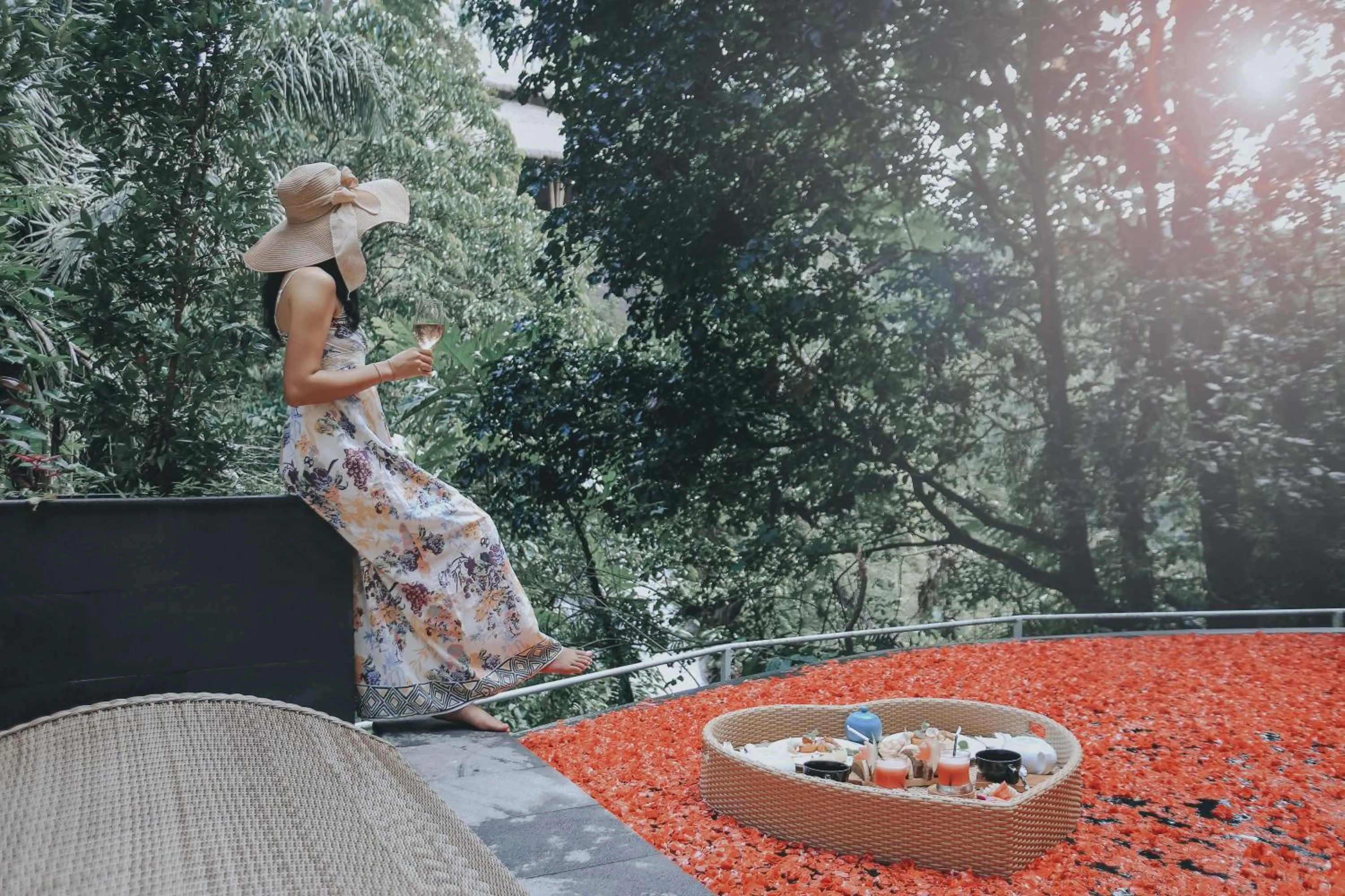 Swimming pool in The Sebali Resort