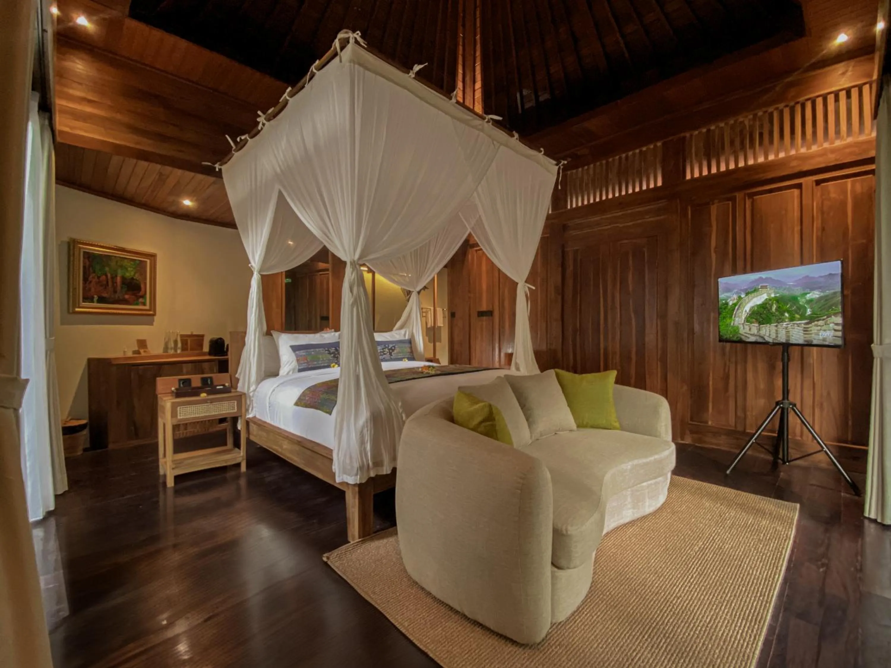 Bed in The Sebali Resort