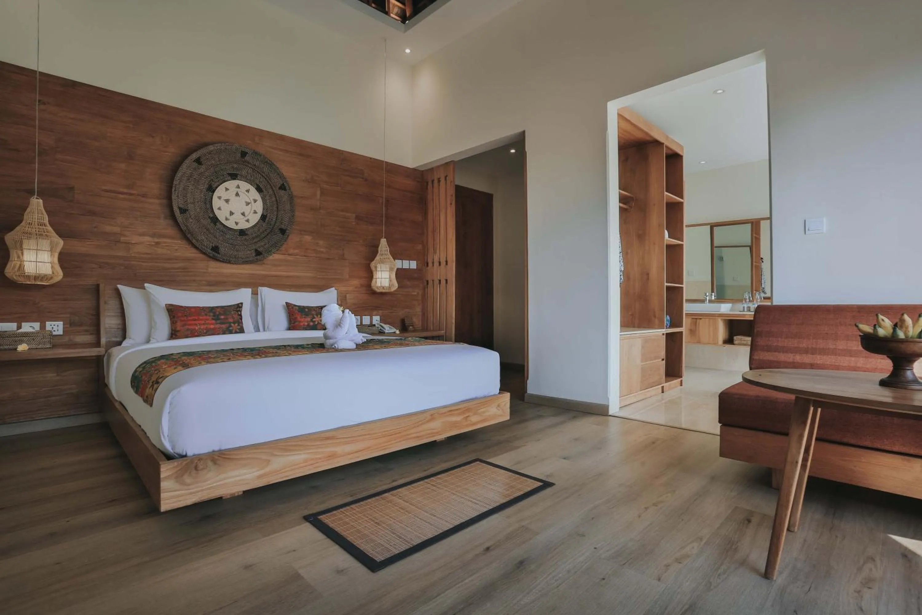 Bed in The Sebali Resort