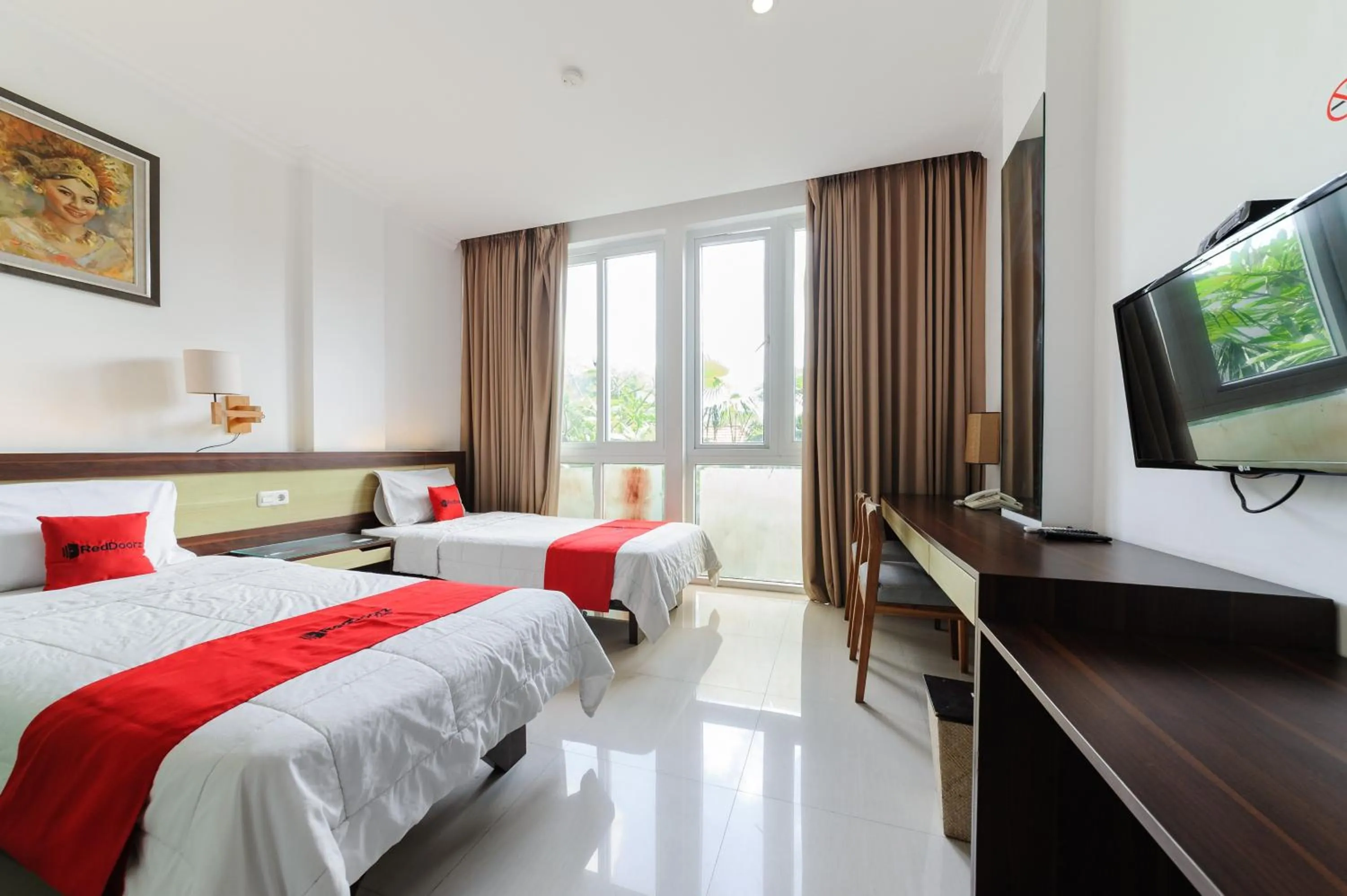 Bedroom, Bed in RedDoorz at Bali Kepundung Denpasar